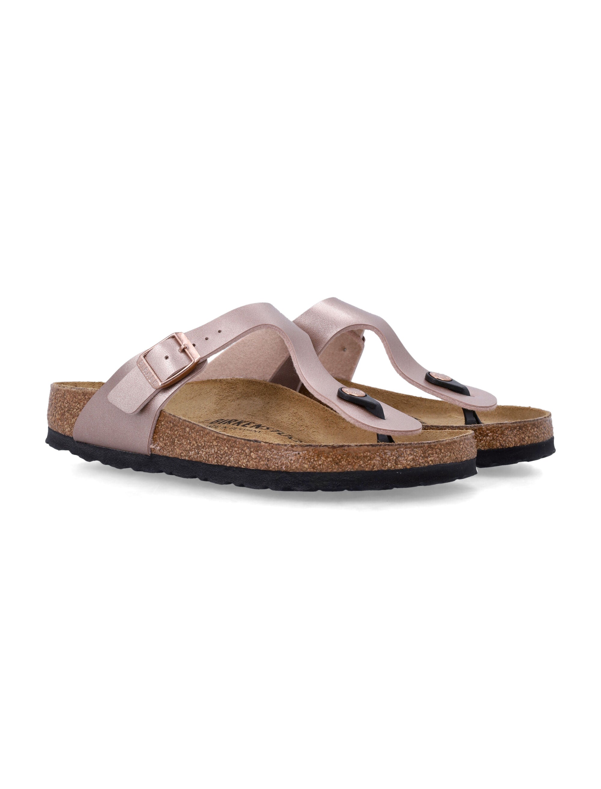 Birkenstock Gizeh metallic sandals Copper Upper