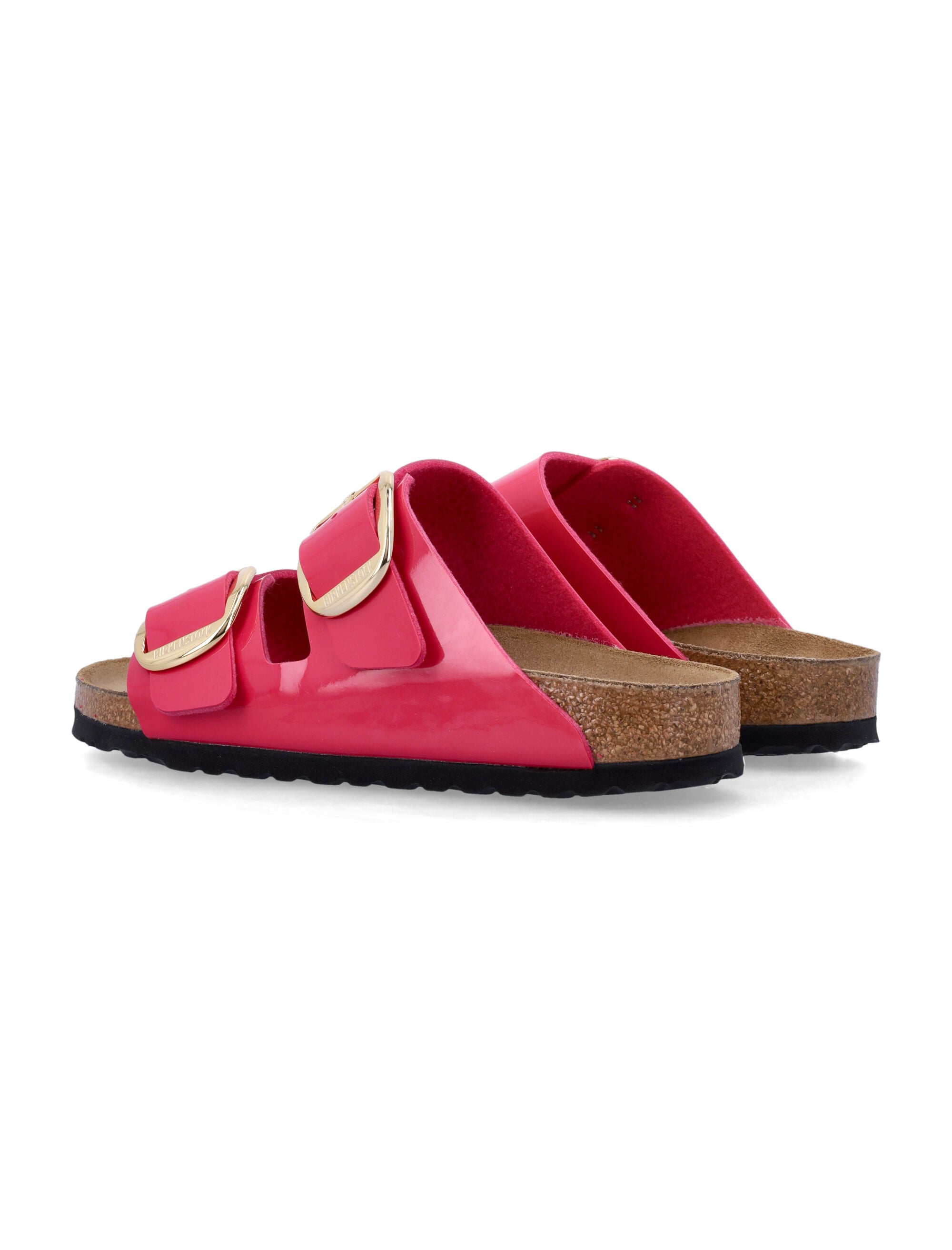 Birkenstock Birko-Flor Arizona Big Buckle Womans Sandals Fuchsia Upper
