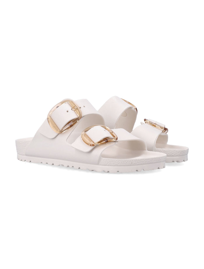 Birkenstock Arizona big buckle EVA sandals Egg Shell