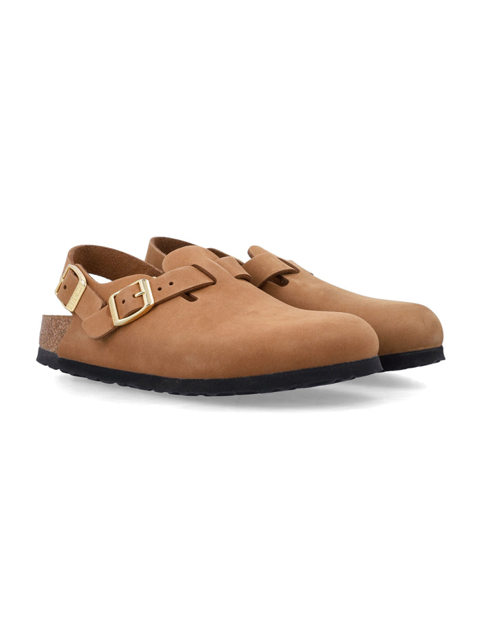 Birkenstock Tokio Mink Nubuck Clog Upper Sandal