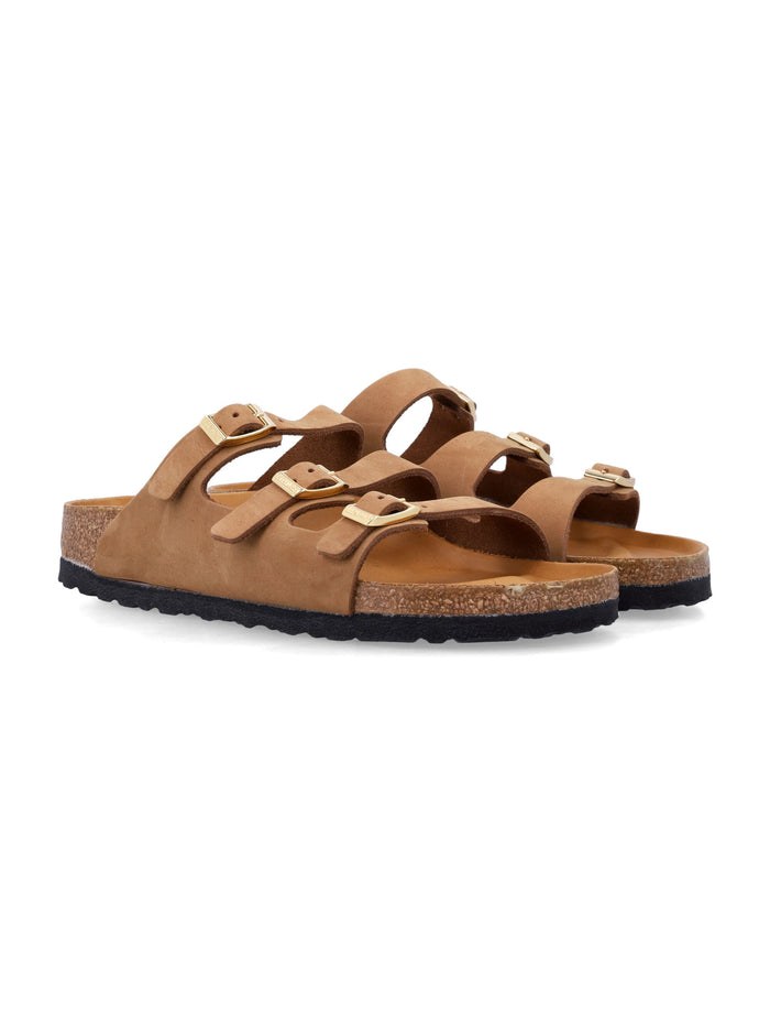Birkenstock Florida Fresh mink nubuck sandal Leather Insole