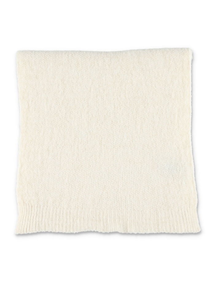 American Vintage East Wool-Blend Scarf Melange Pearl Acrylic