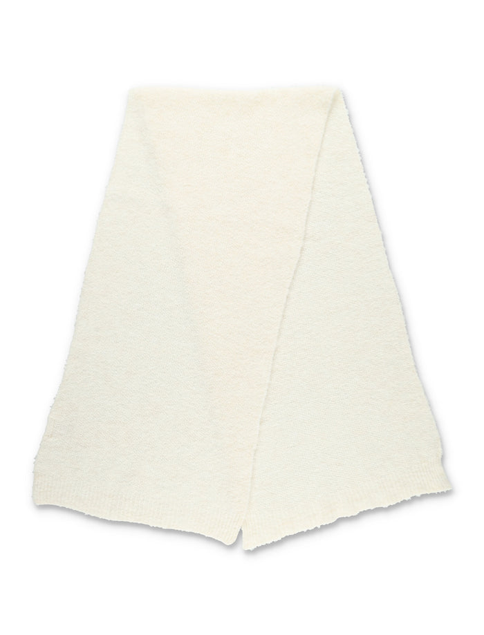 American Vintage East Wool-Blend Scarf Melange Pearl Acrylic