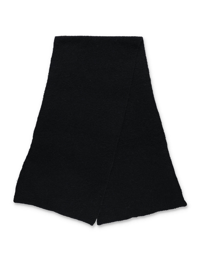American Vintage East Wool-Blend Scarf Black Acrylic