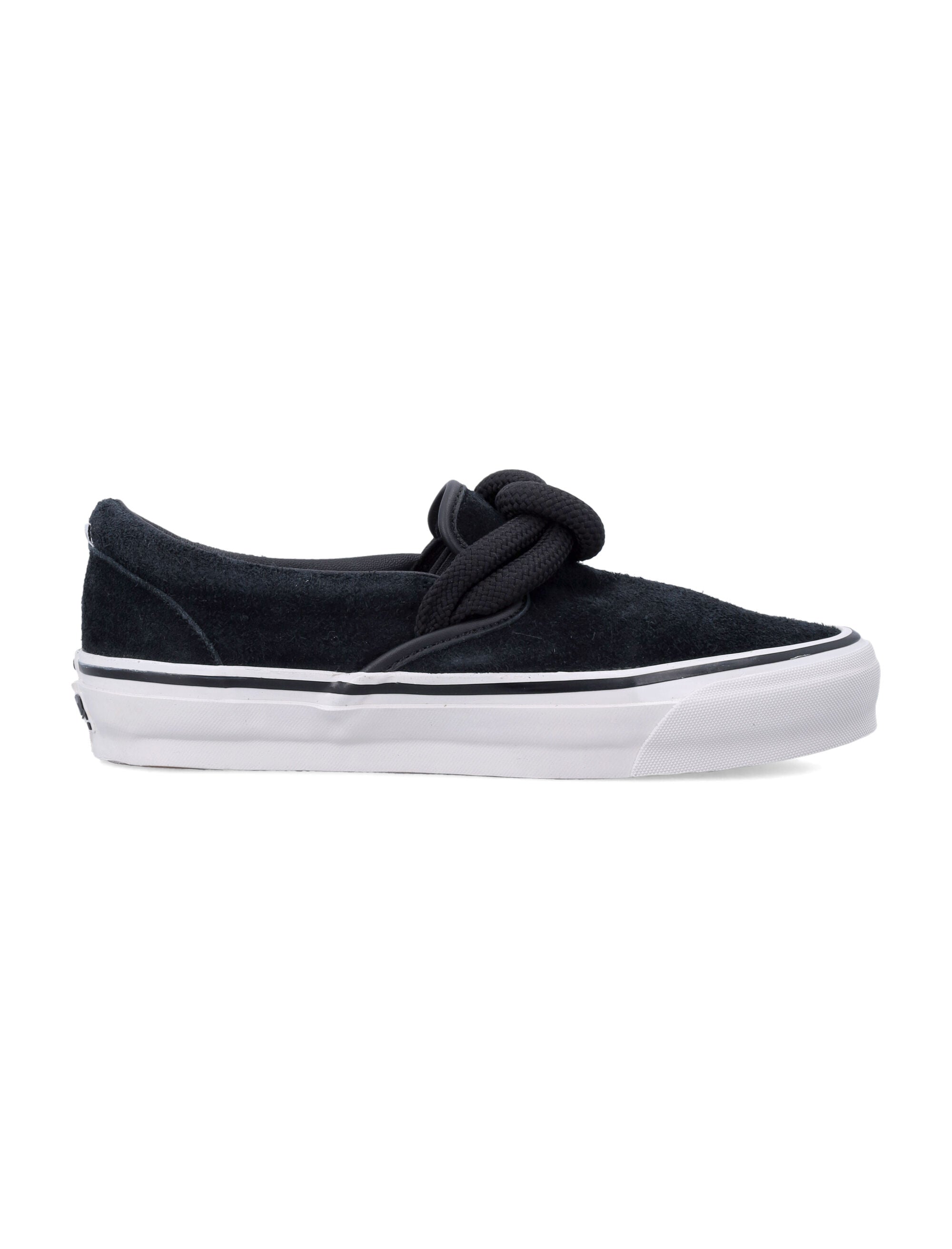 Vans Otw 98 Knot Vibram Suede Slip-On Black/off White Upper Sneaker