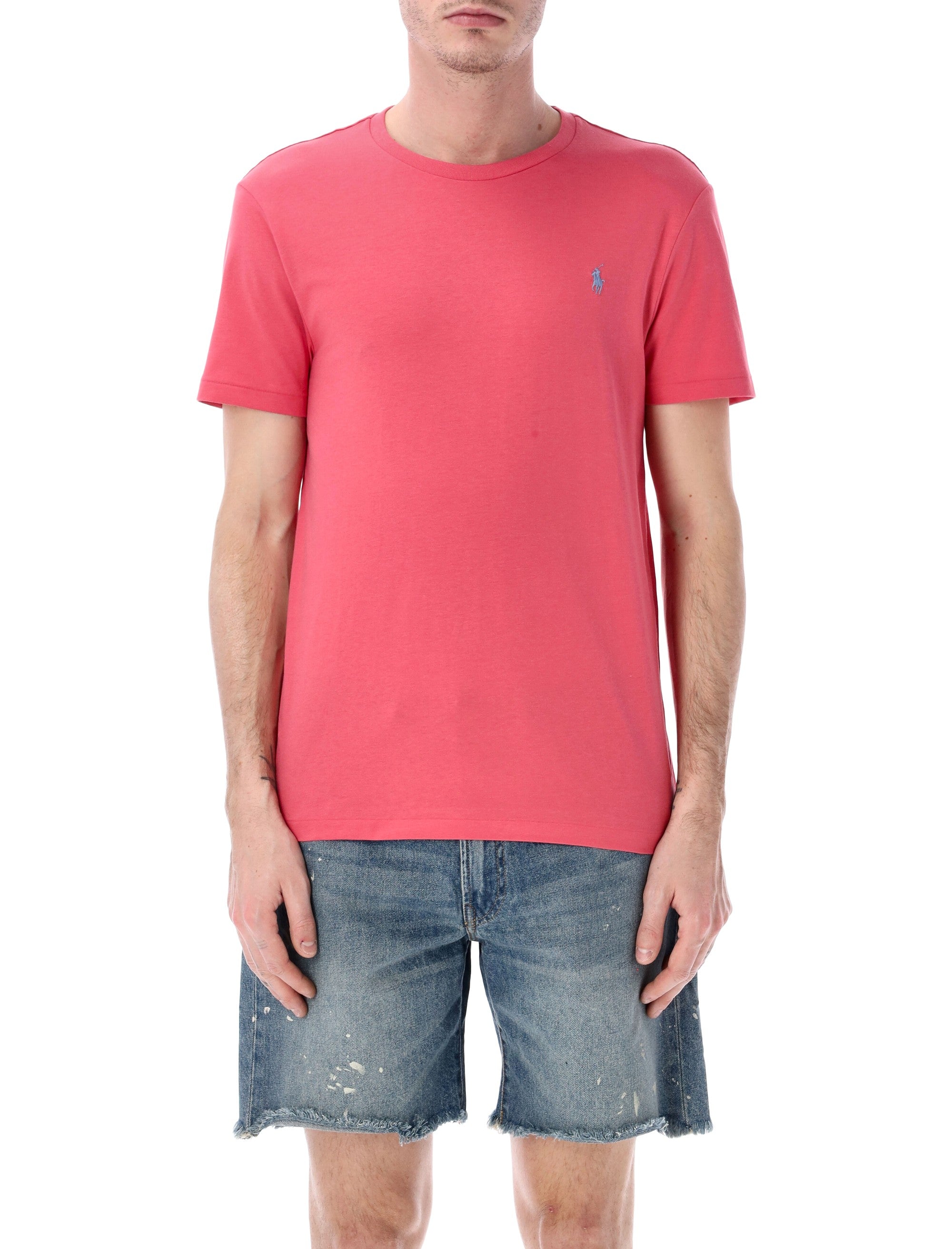 Polo Ralph Lauren slim fit cotton jersey t-shirt Red Sky