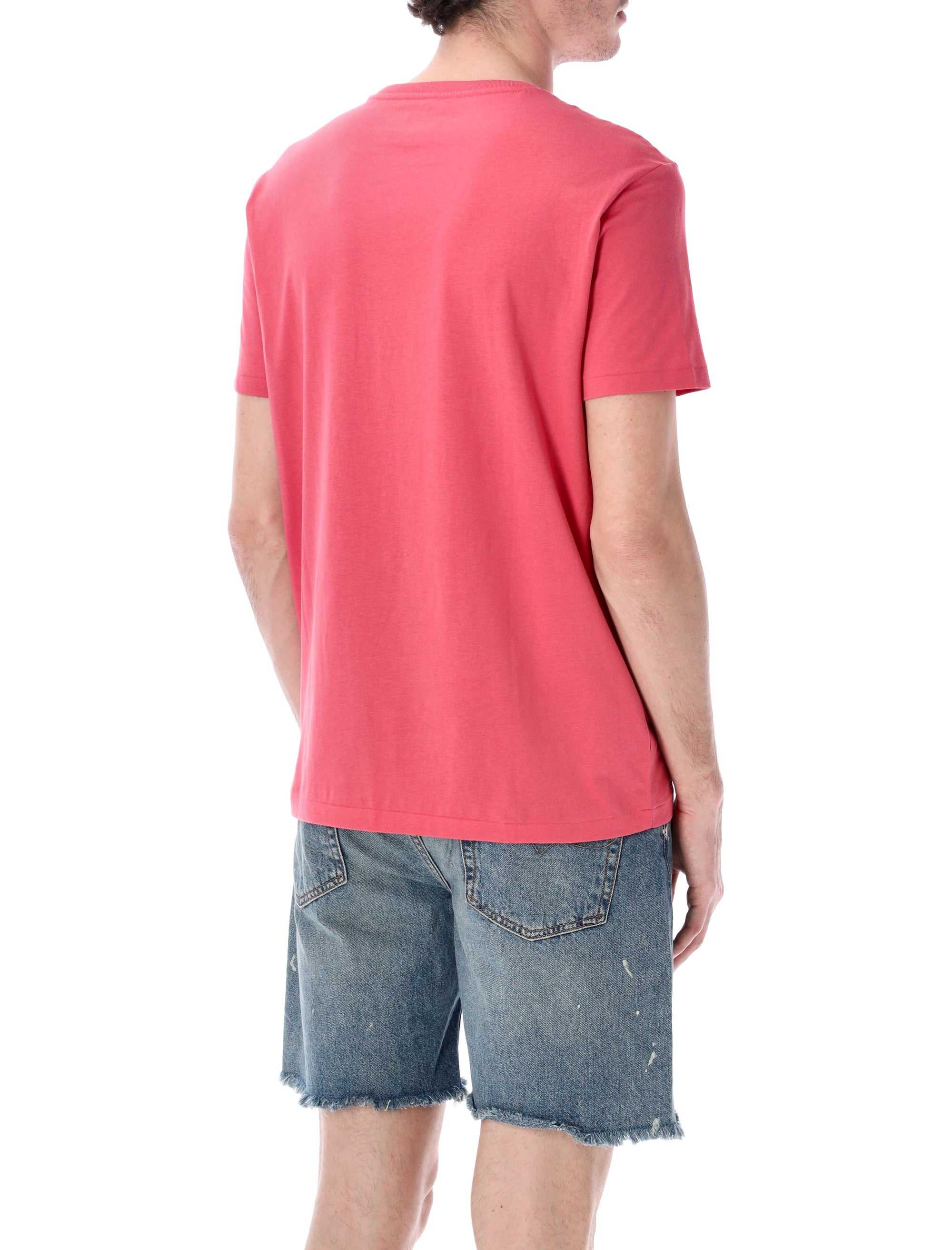 Polo Ralph Lauren Slim Fit Cotton Jersey T-Shirt Red Sky