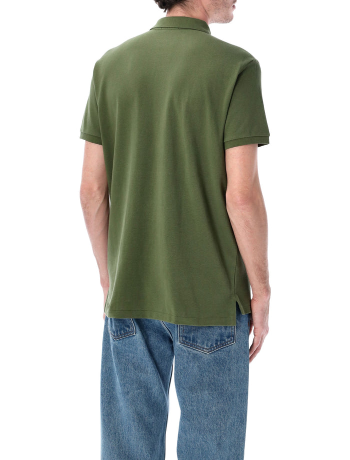 Polo Ralph Lauren slim-fit cotton piqué shirt Olive Tshirt