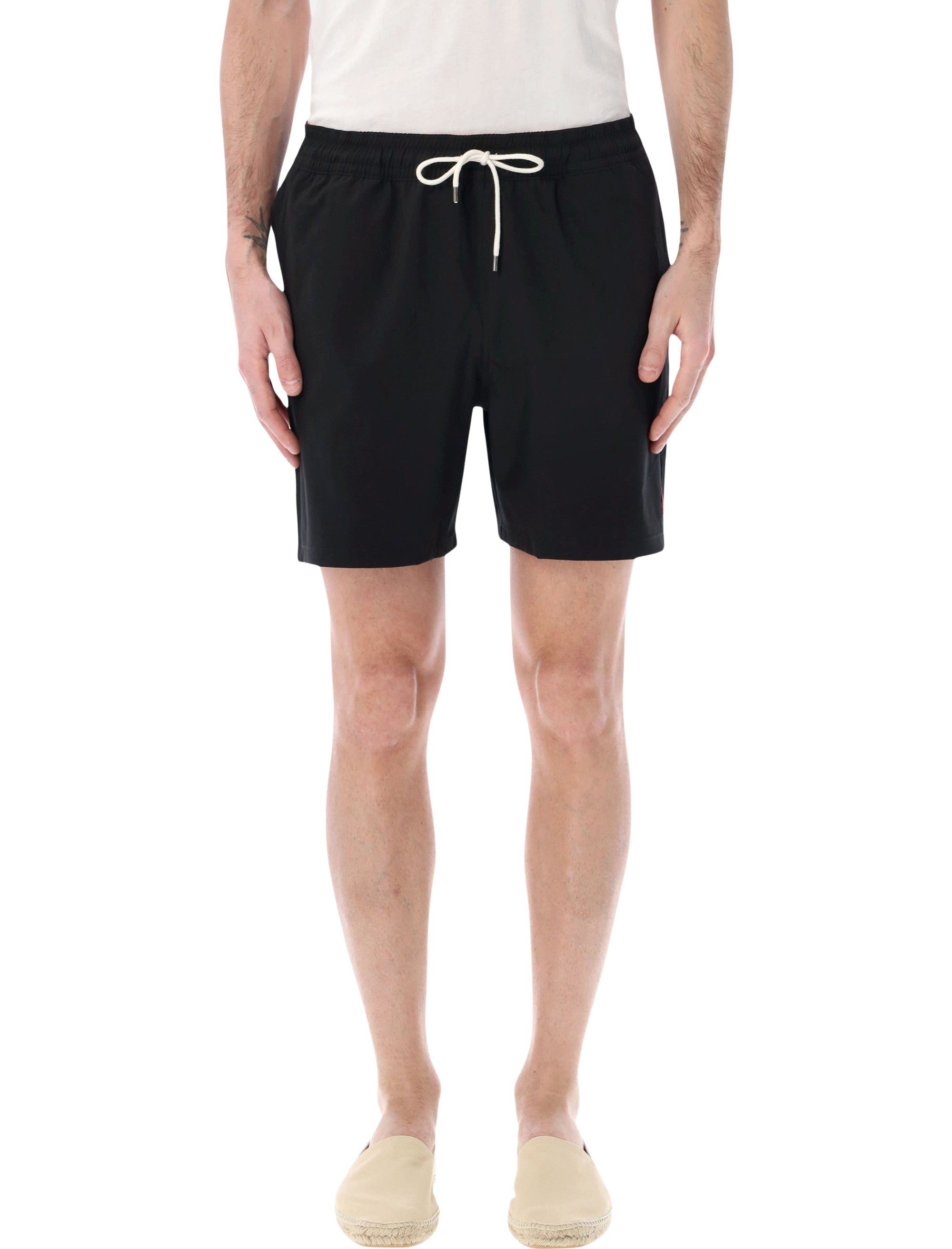 Polo Ralph Lauren Traveler Classic swim trunks Black Polyester (recycled) Swimwear