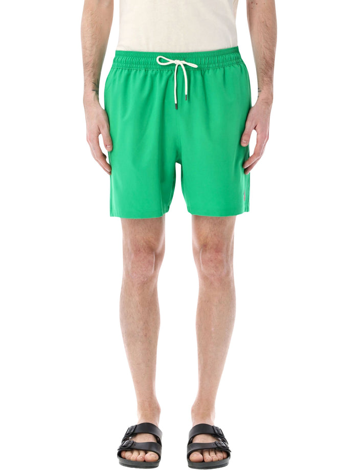 Polo Ralph Lauren Traveller swim shorts Green Stem Recycle Polyester Swimwear