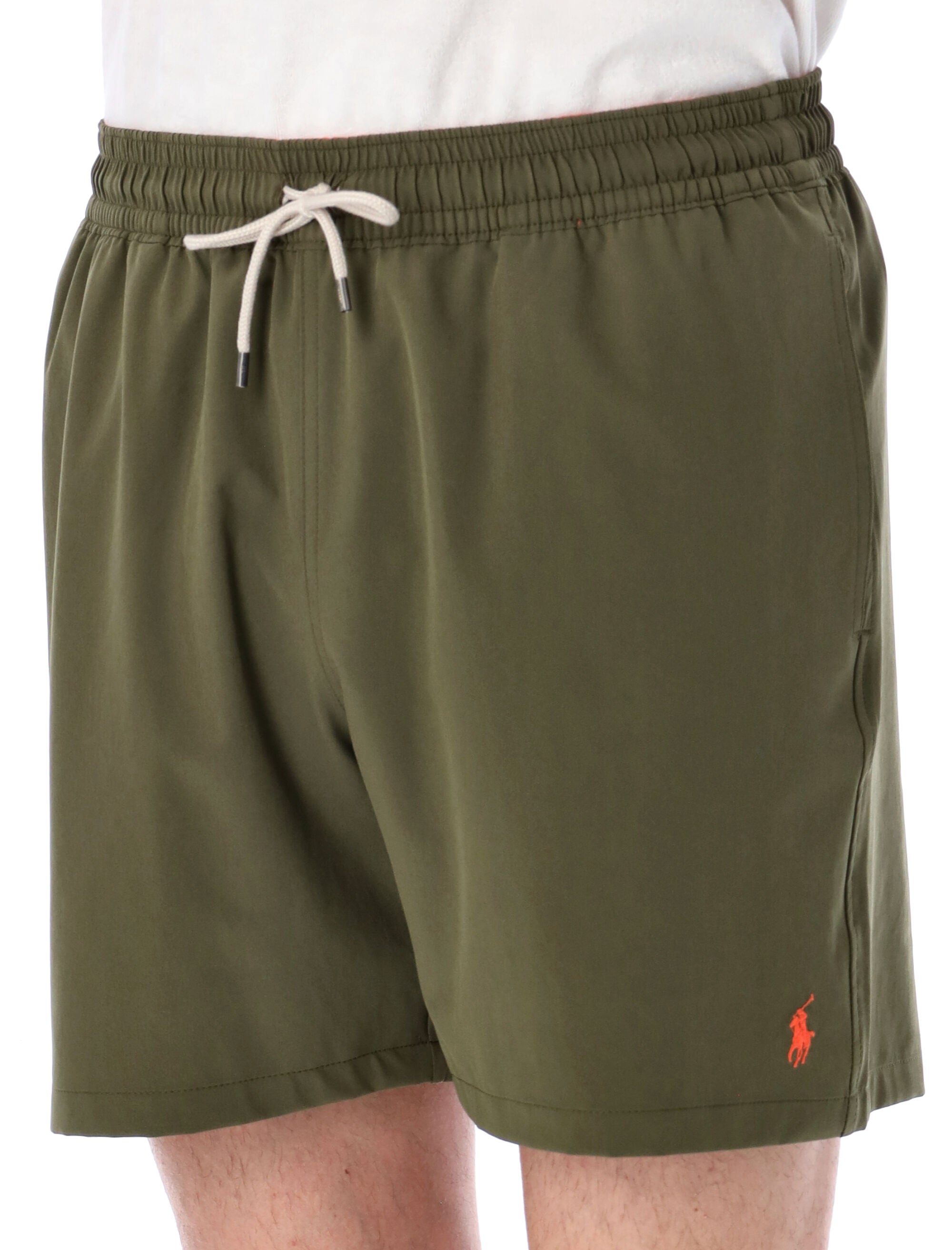 Polo Ralph Lauren Traveller swim shorts Olive Recycle Polyester Swimwear