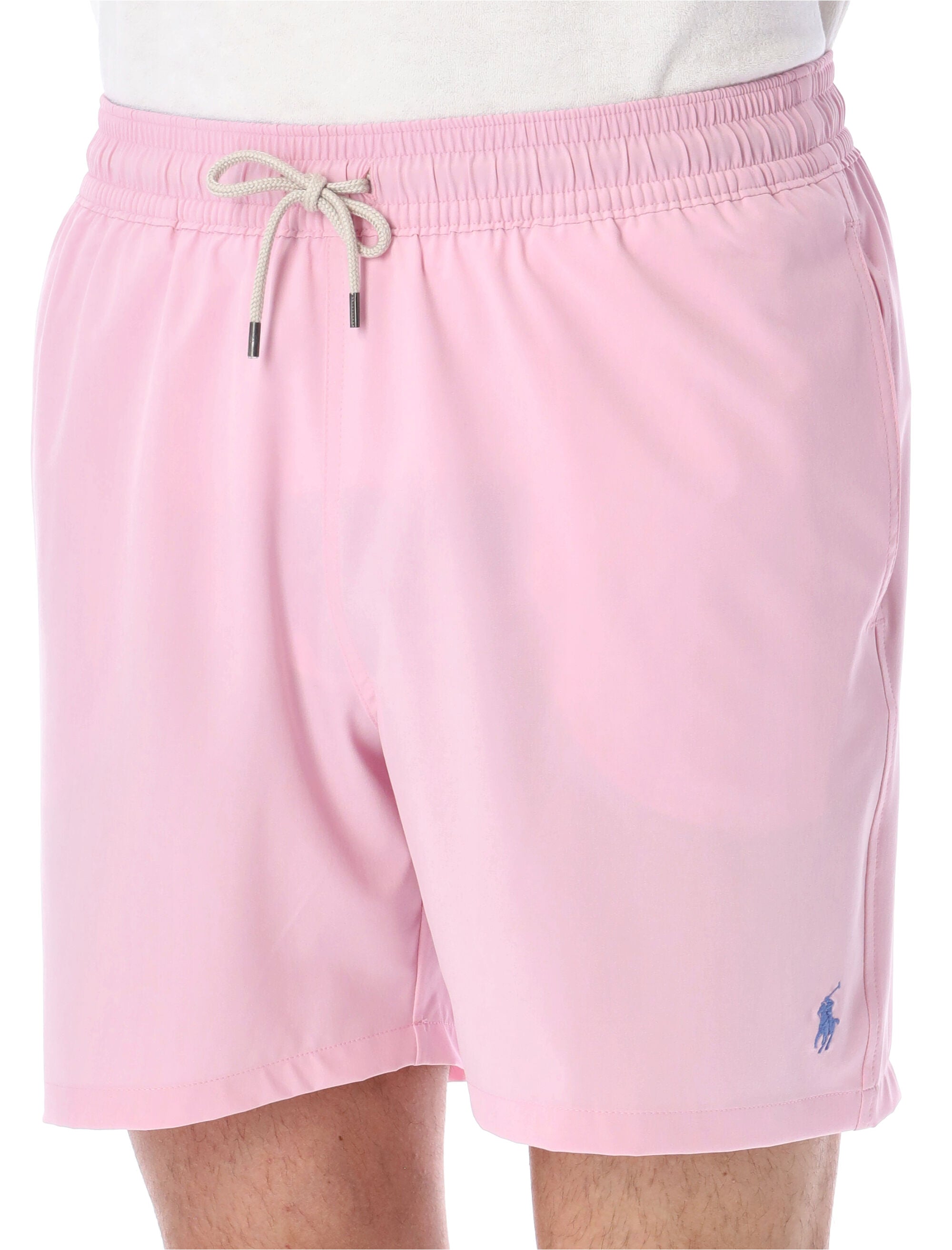 Polo Ralph Lauren Traveller Swim Shorts Caramel Pink Recycle Polyester Swimwear