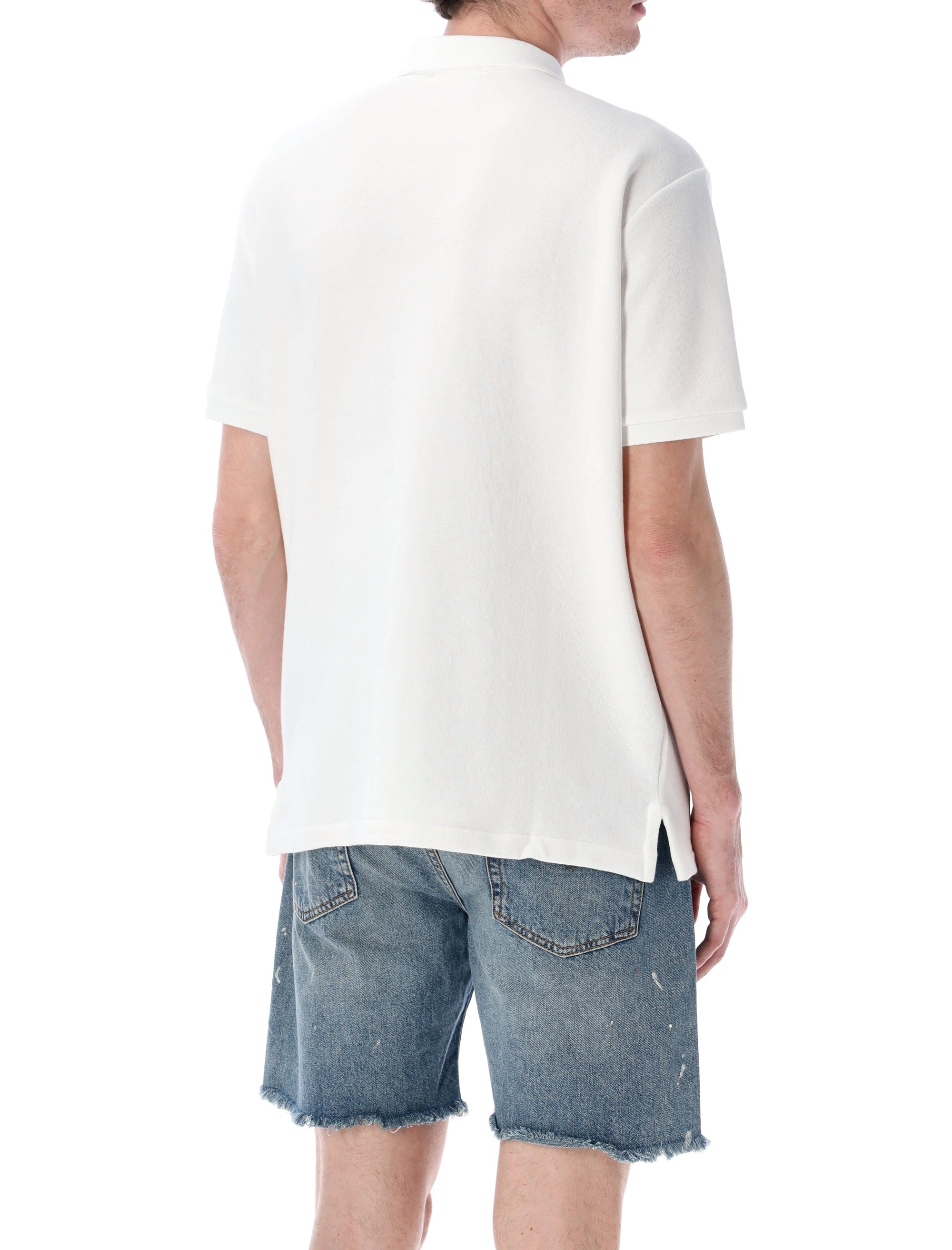 Polo Ralph Lauren cotton loopback shirt White Tshirt