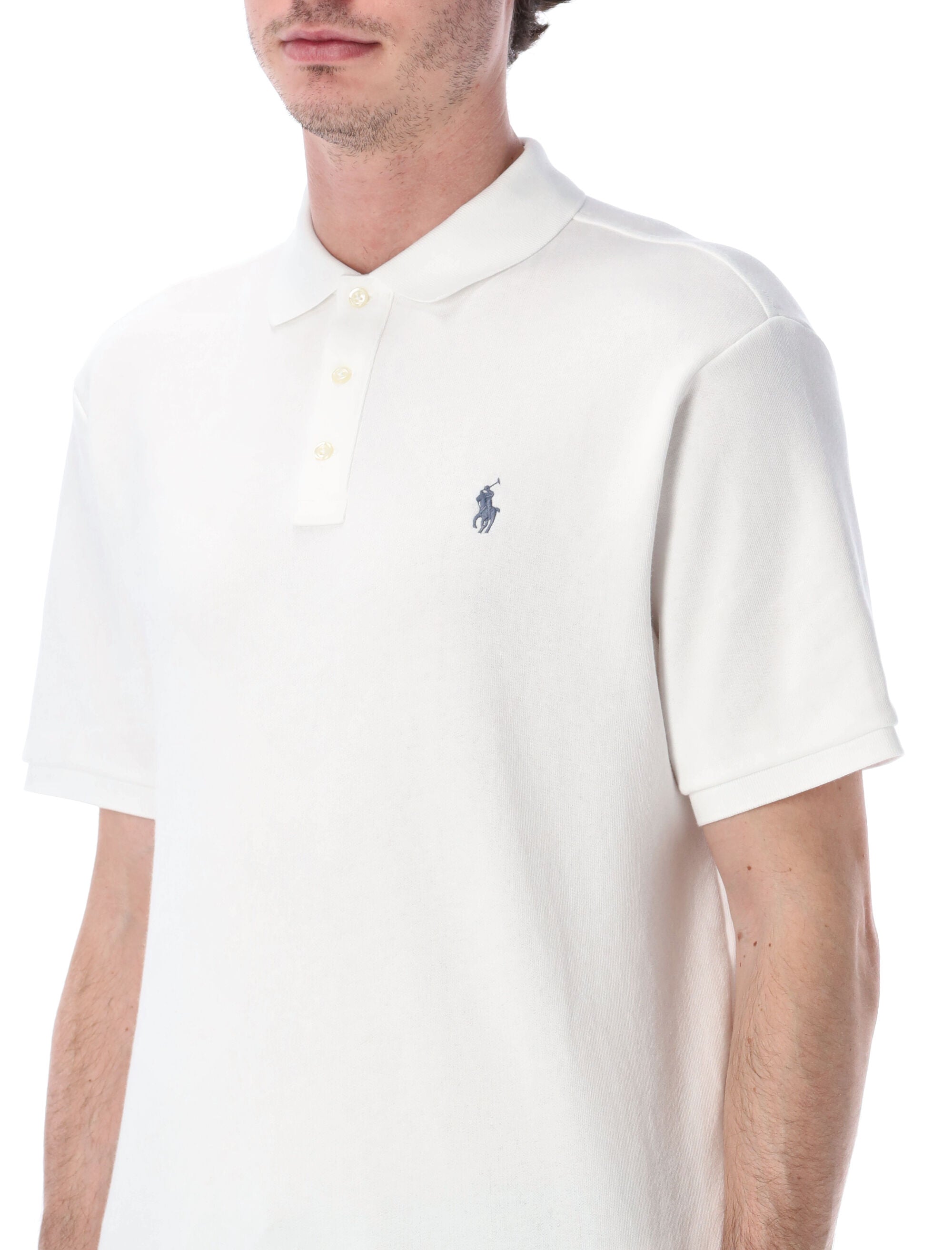 Polo Ralph Lauren cotton loopback shirt White Tshirt
