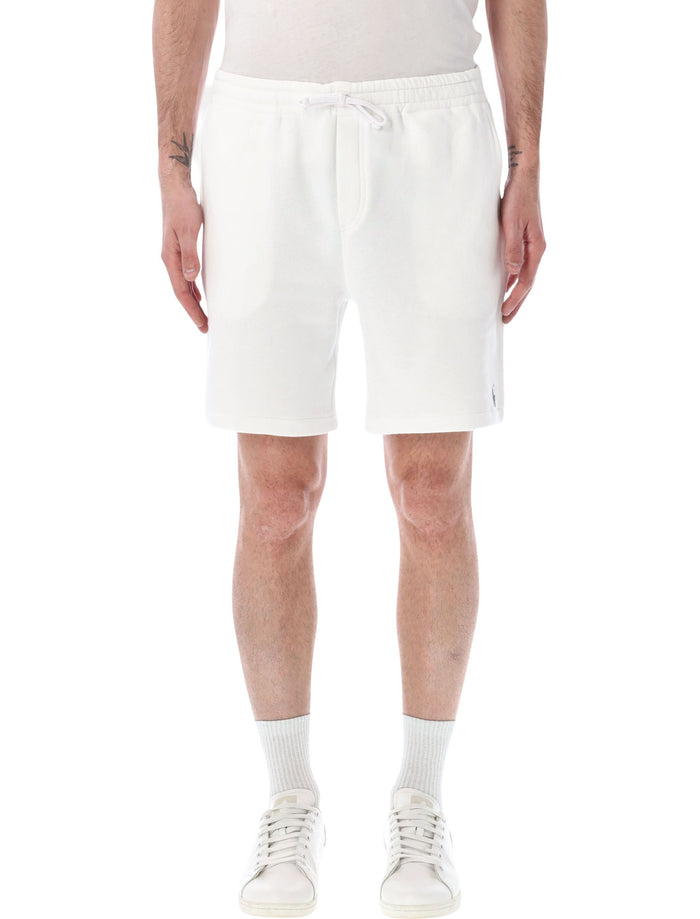 Polo Ralph Lauren Loopback Cotton Jogger Shorts White