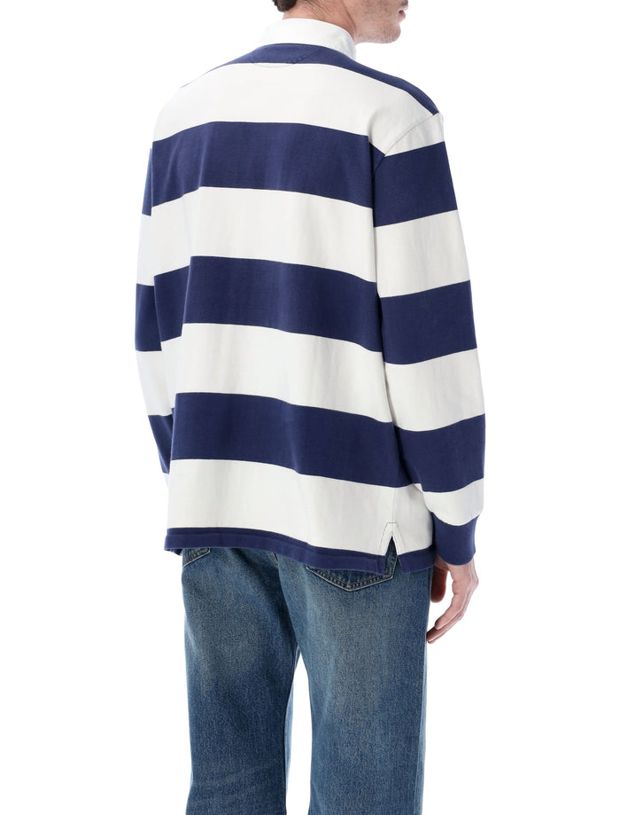 Polo Ralph Lauren classic rugby shirt White Navy Cotton T-shirt