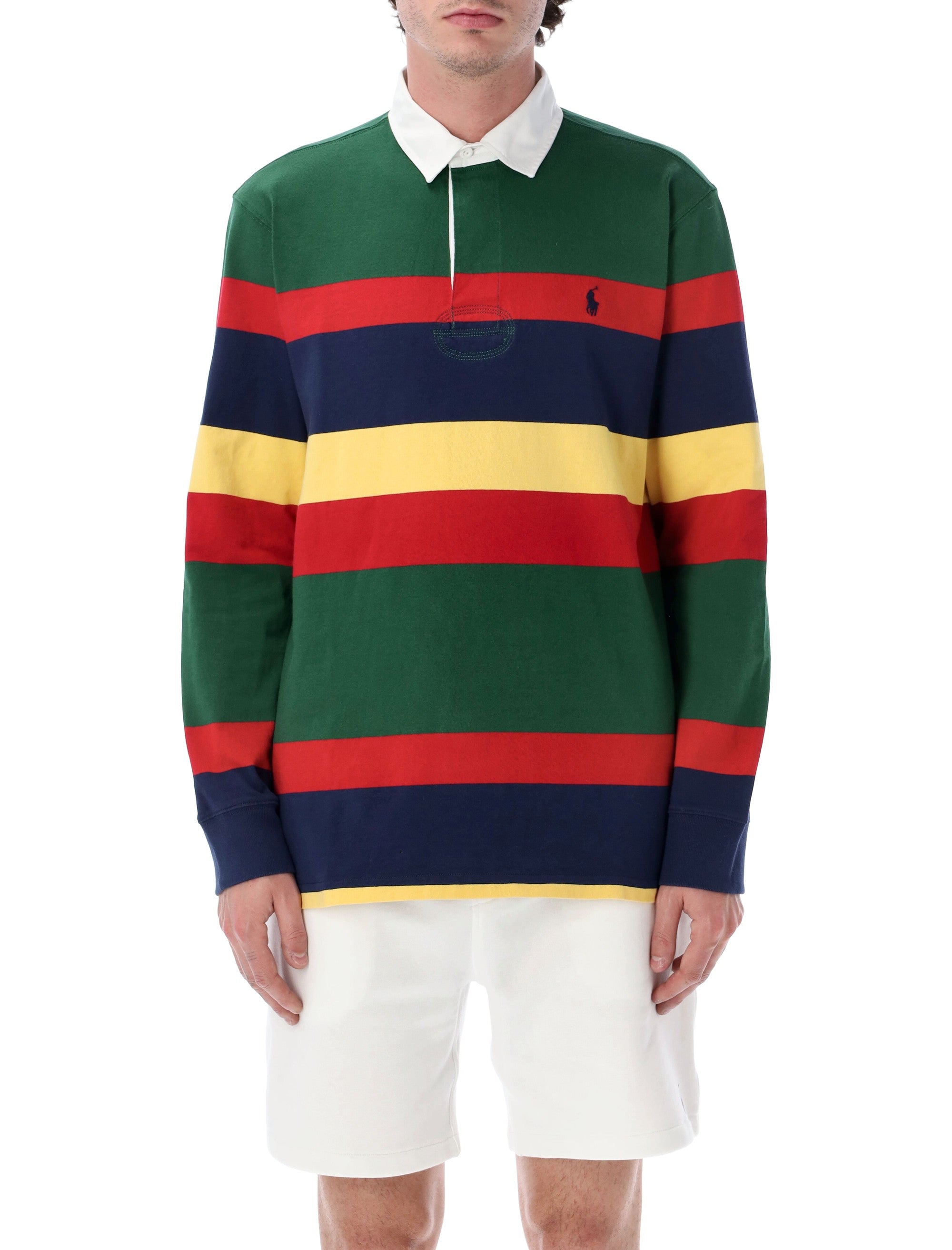 Polo Ralph Lauren Multicolor Striped Rugby Cotton Tshirt