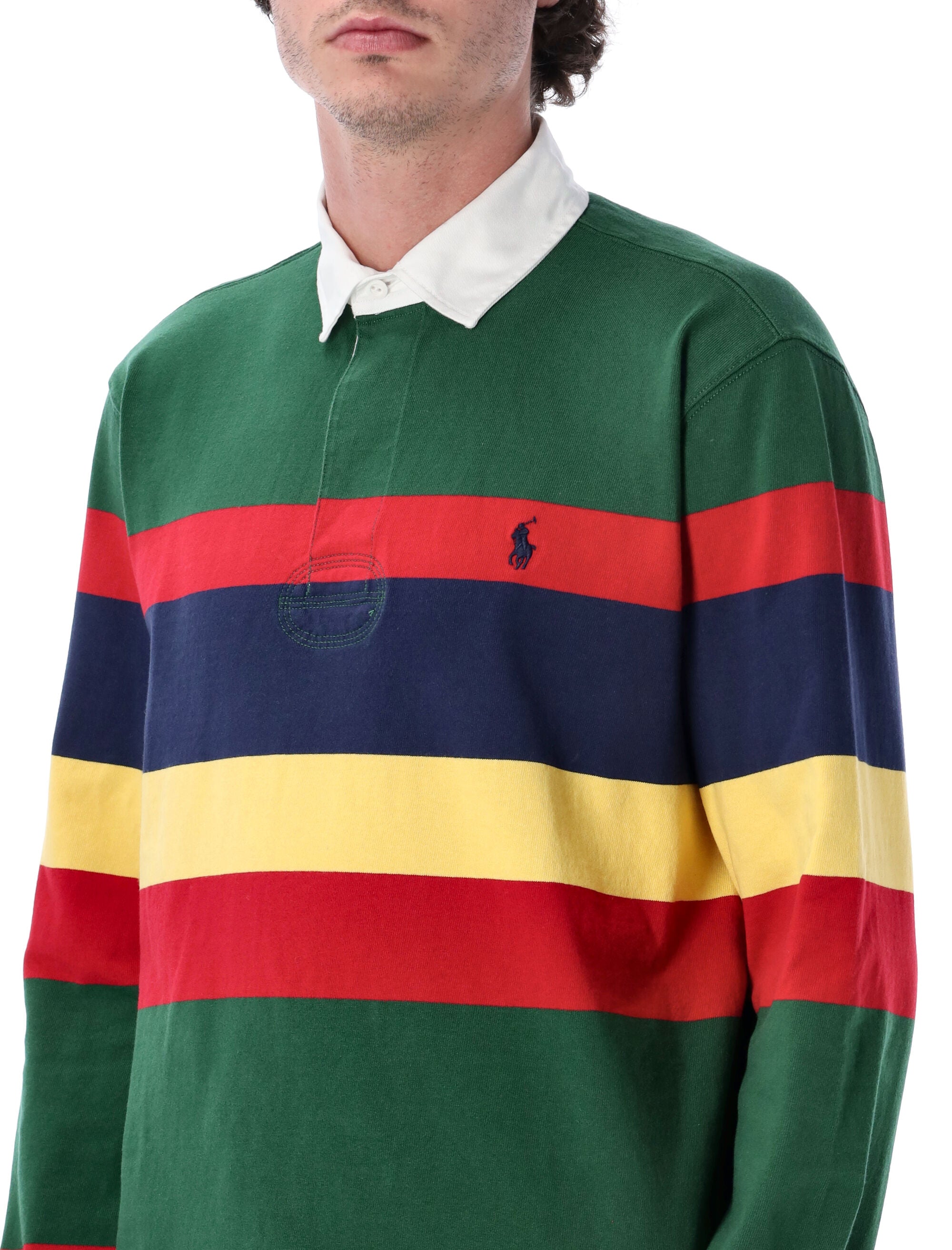 Polo Ralph Lauren Multicolor Striped Rugby Cotton Tshirt