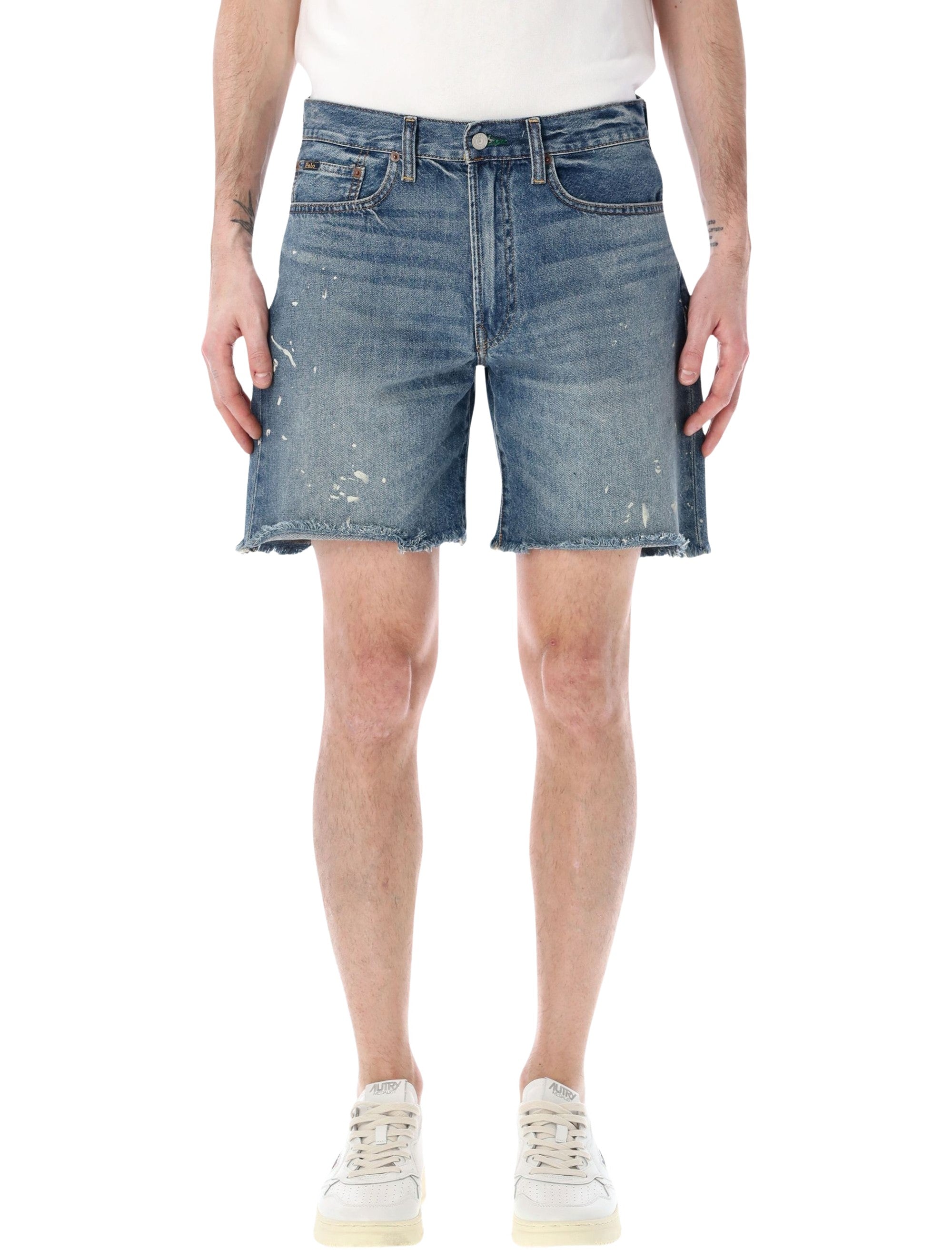 Polo Ralph Lauren vintage denim shorts Med Blue Cotton