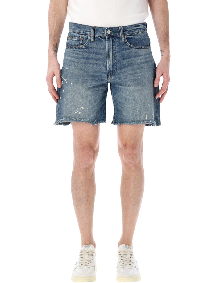 Polo Ralph Lauren vintage denim shorts Med Blue Cotton