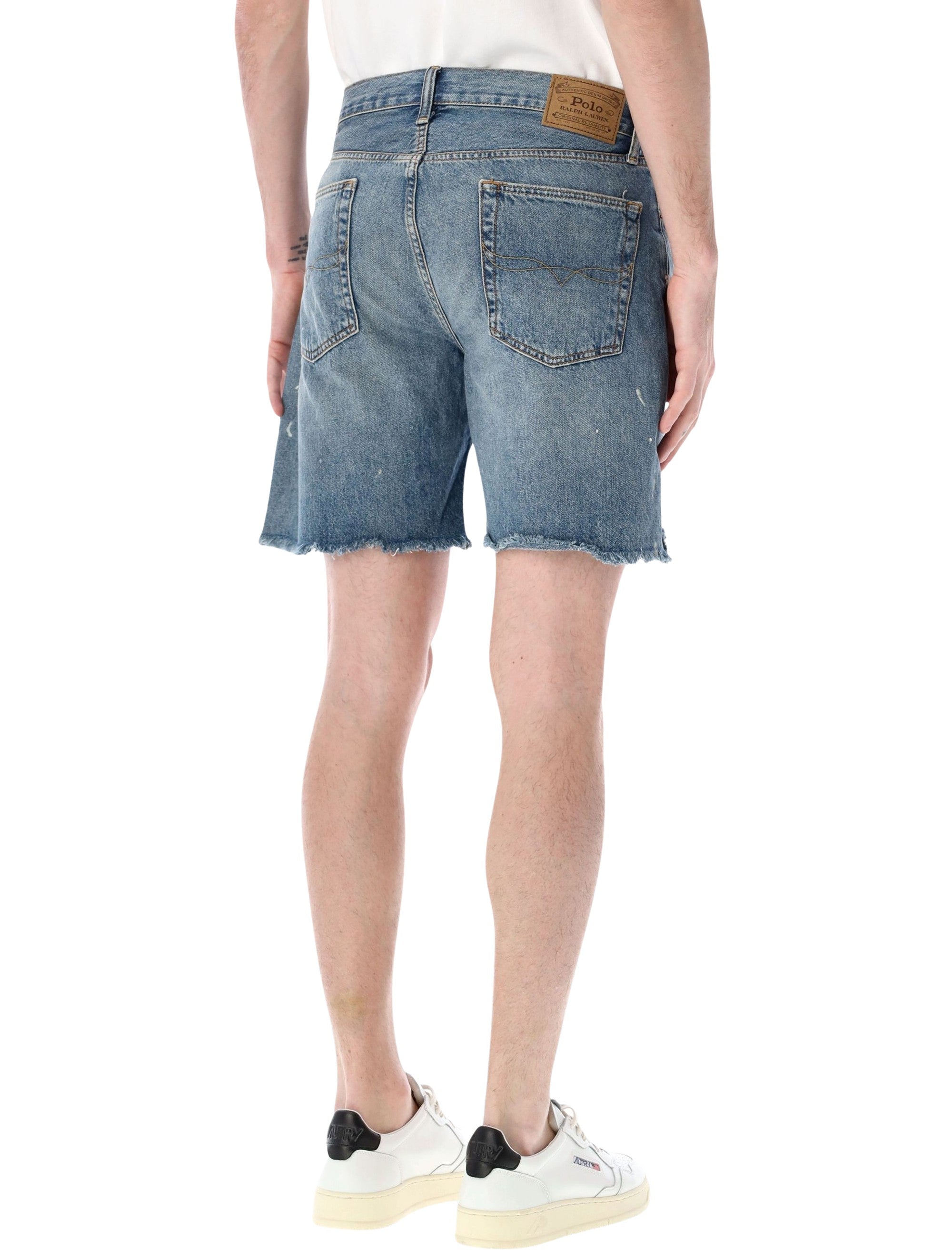 Polo Ralph Lauren vintage denim shorts Med Blue Cotton