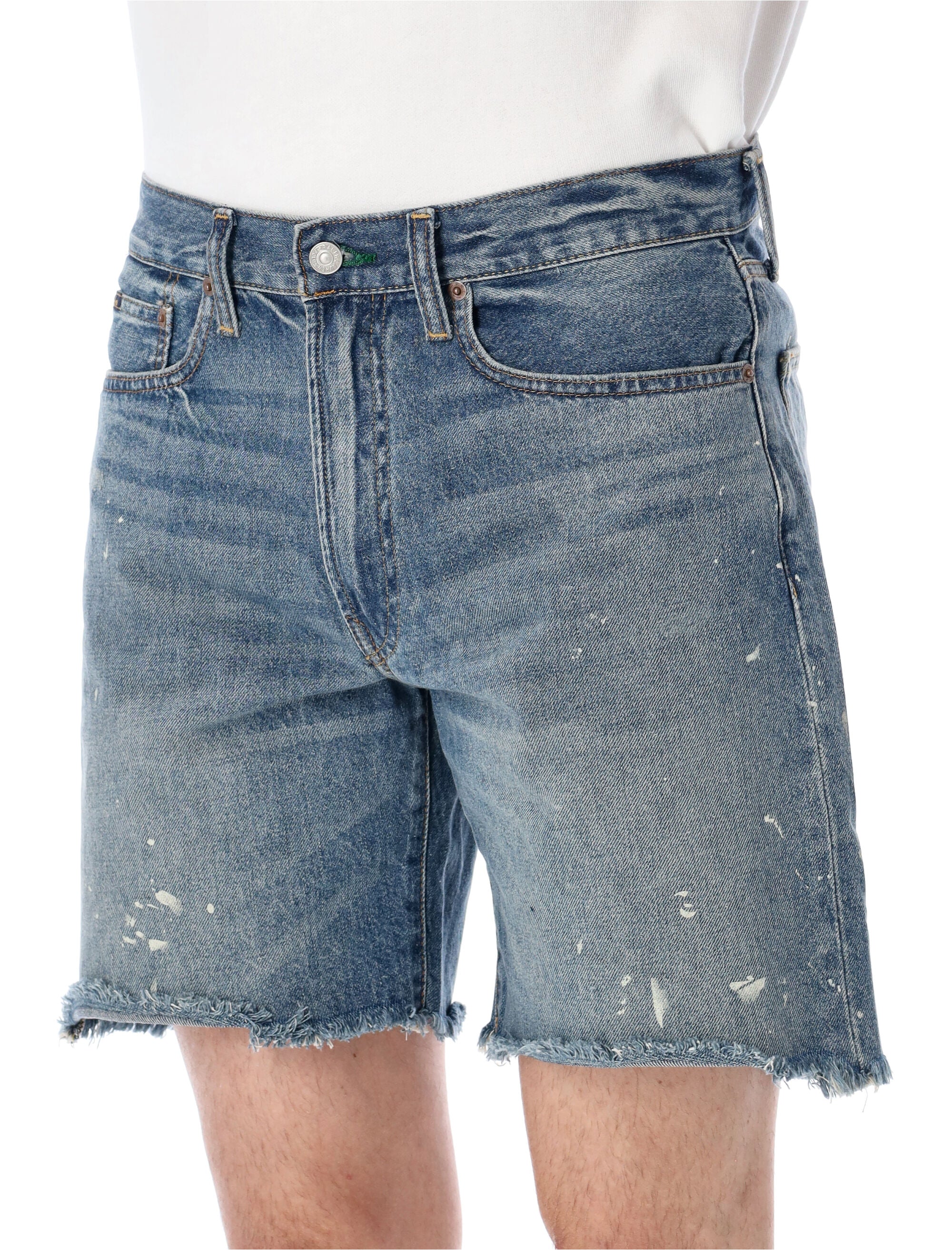 Polo Ralph Lauren vintage denim shorts Med Blue Cotton