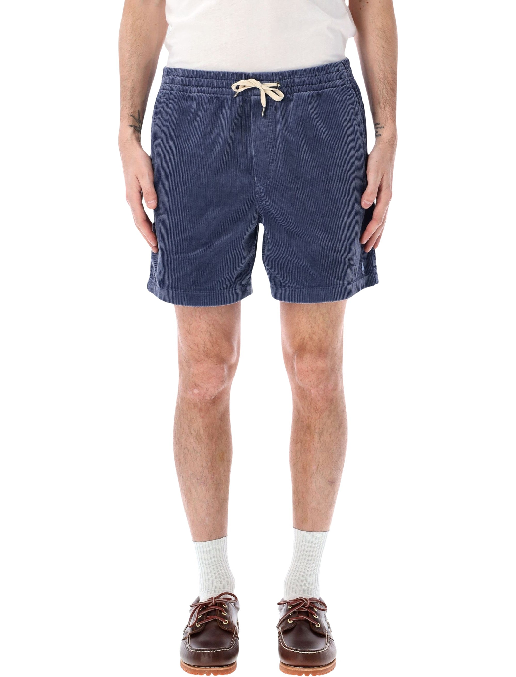 Polo Ralph Lauren Prepster Corduroy Shorts Navy Cotton