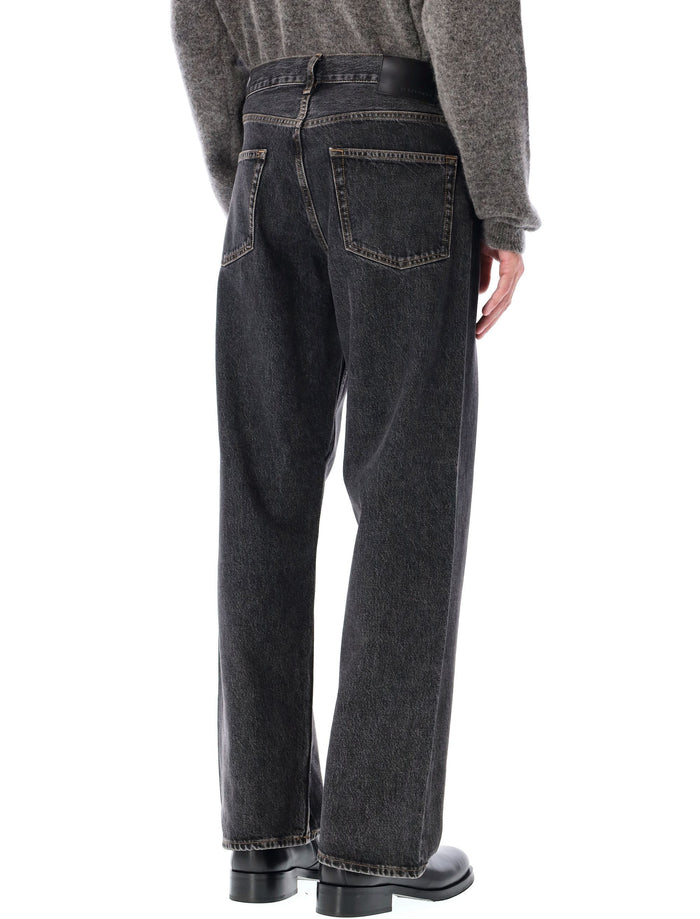Sunflower Loose Fit Black Stone Washed Organic Denim Jeans Cotton