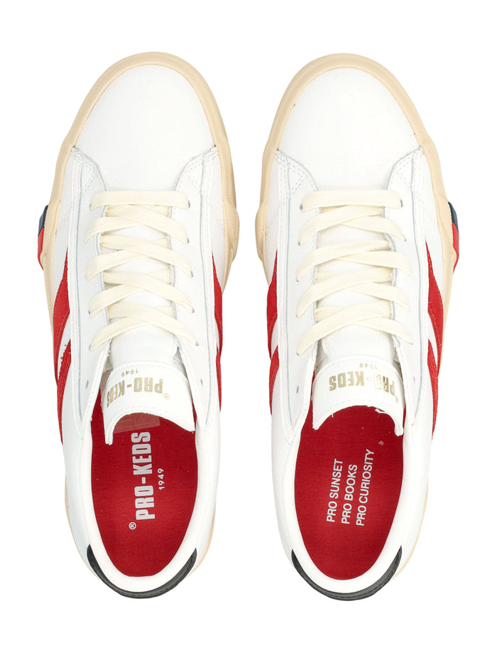 Pro-Keds Royal Classic leather sneakers White Red Upper