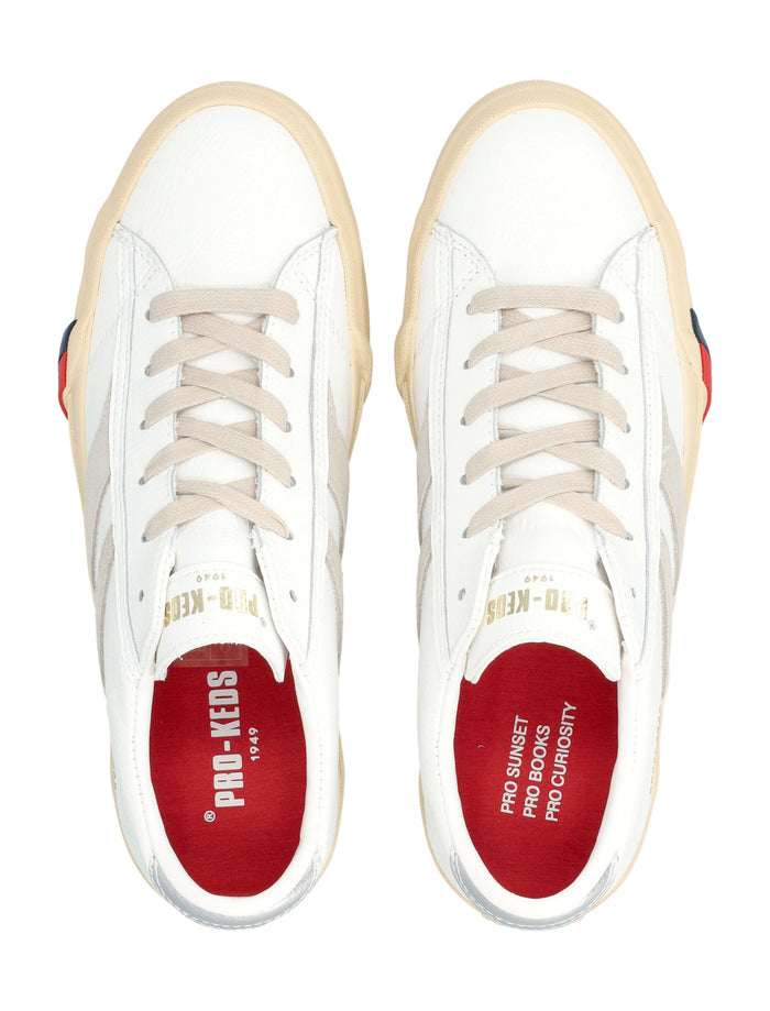 Pro-Keds Royal Classic leather sneakers White Silver Upper