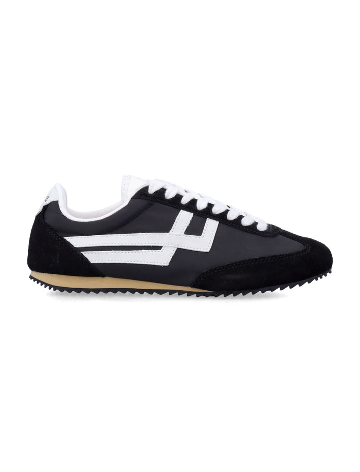 Pro-Keds Racer 77 nylon womans sneakers Black White Upper