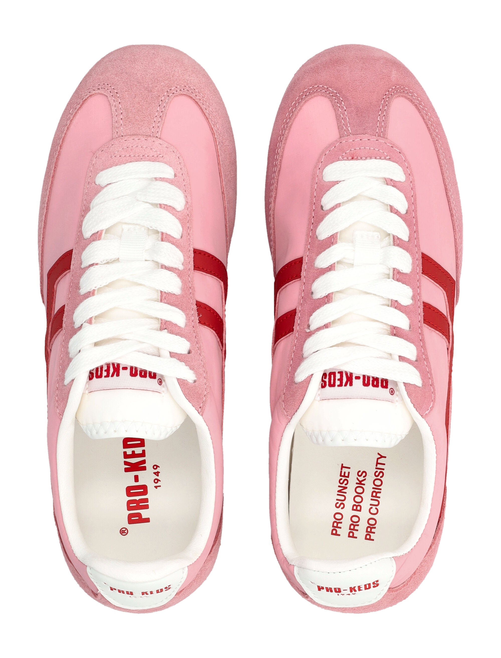 Pro-Keds Racer 77 nylon womans sneakers Pink Upper