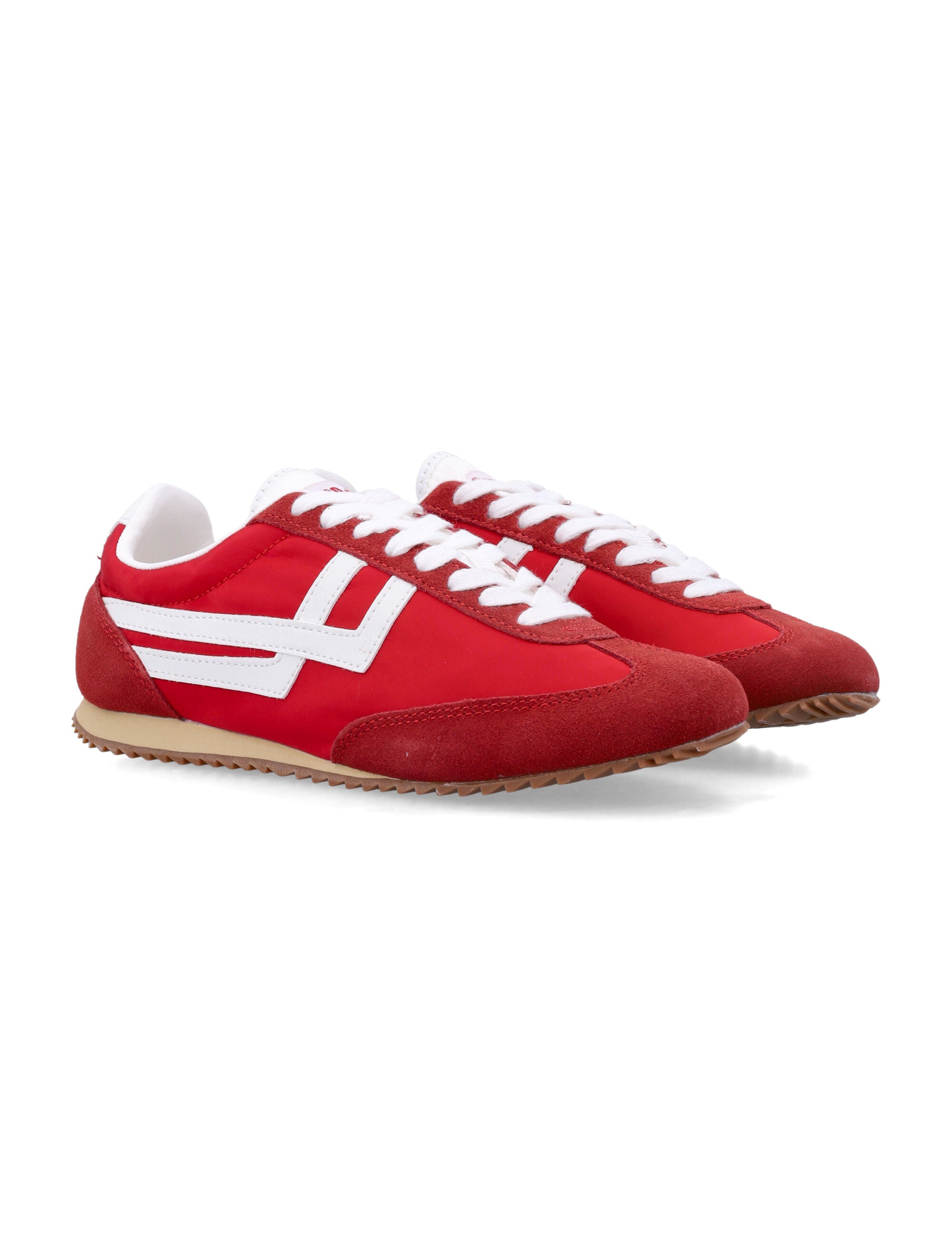 Pro-Keds Racer 77 nylon womans sneakers Red Upper
