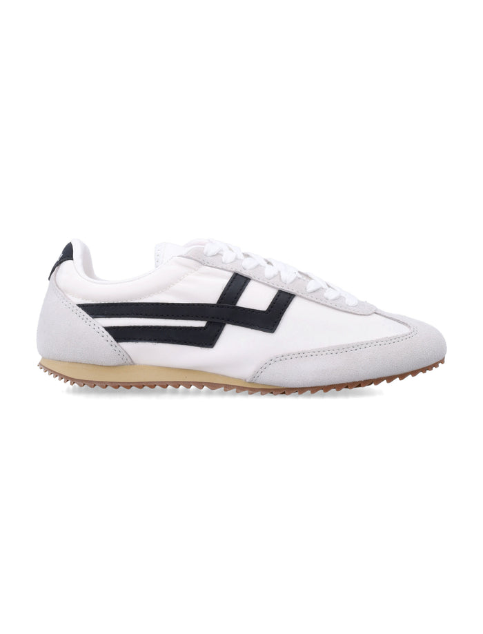 Pro-Keds Racer 77 nylon womans sneakers White Black Upper