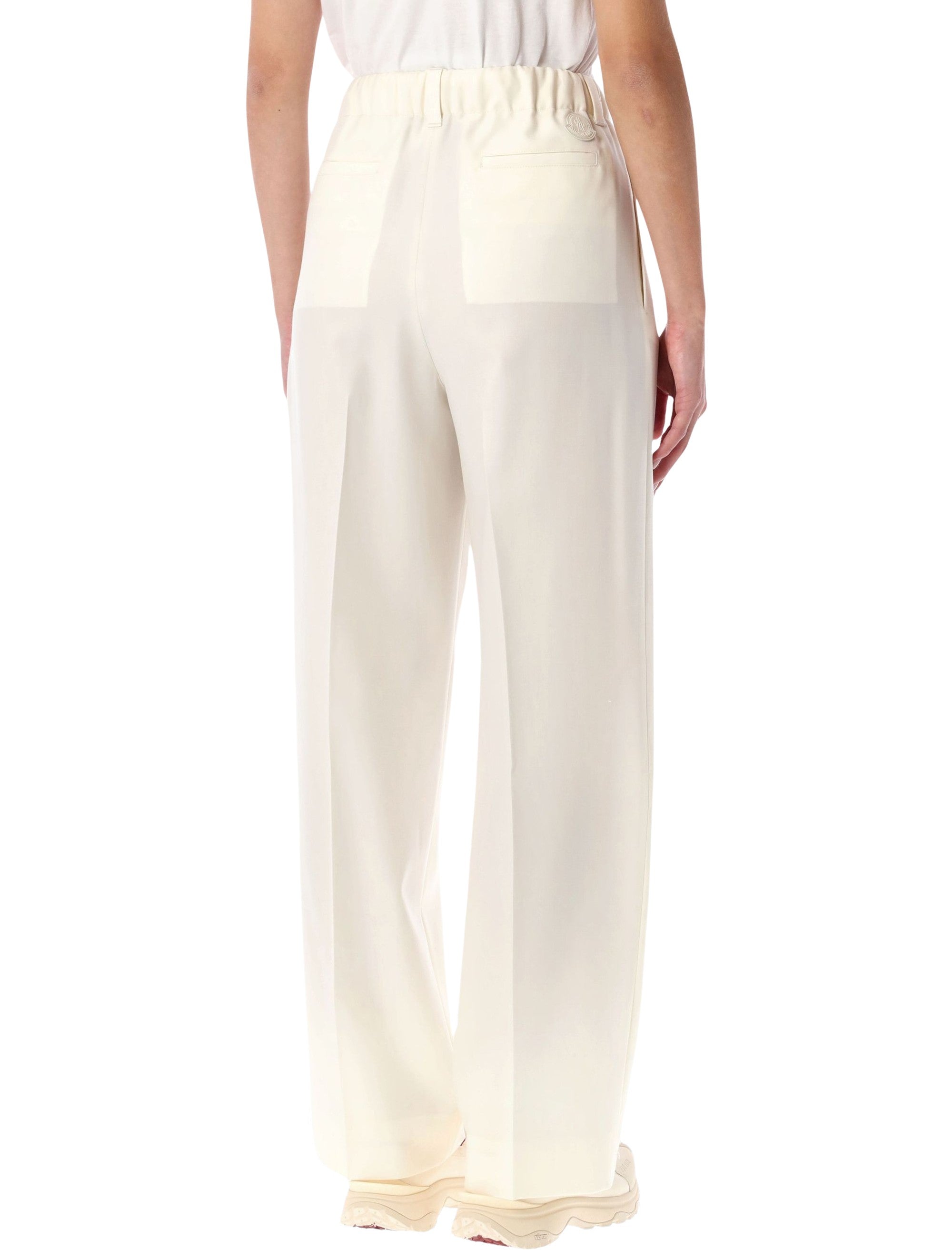Moncler wool gabardine tailored trousers 050 Virgin Pant