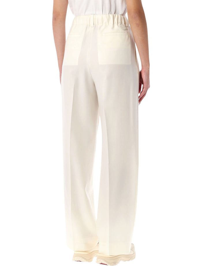 Moncler wool gabardine tailored trousers 050 Virgin Pant