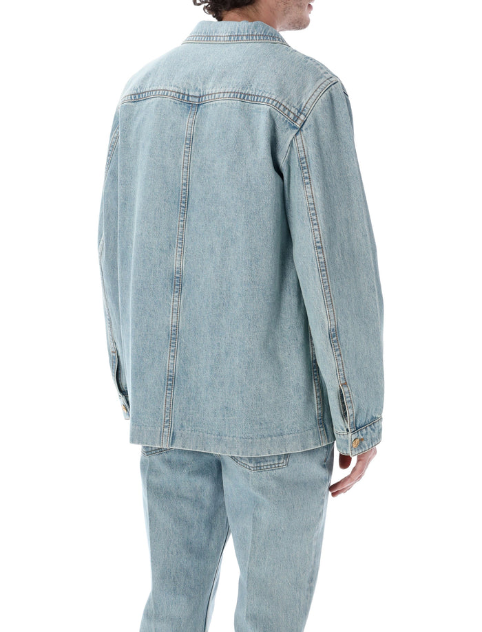 Valentino Garavani denim jacket Blue Cotton