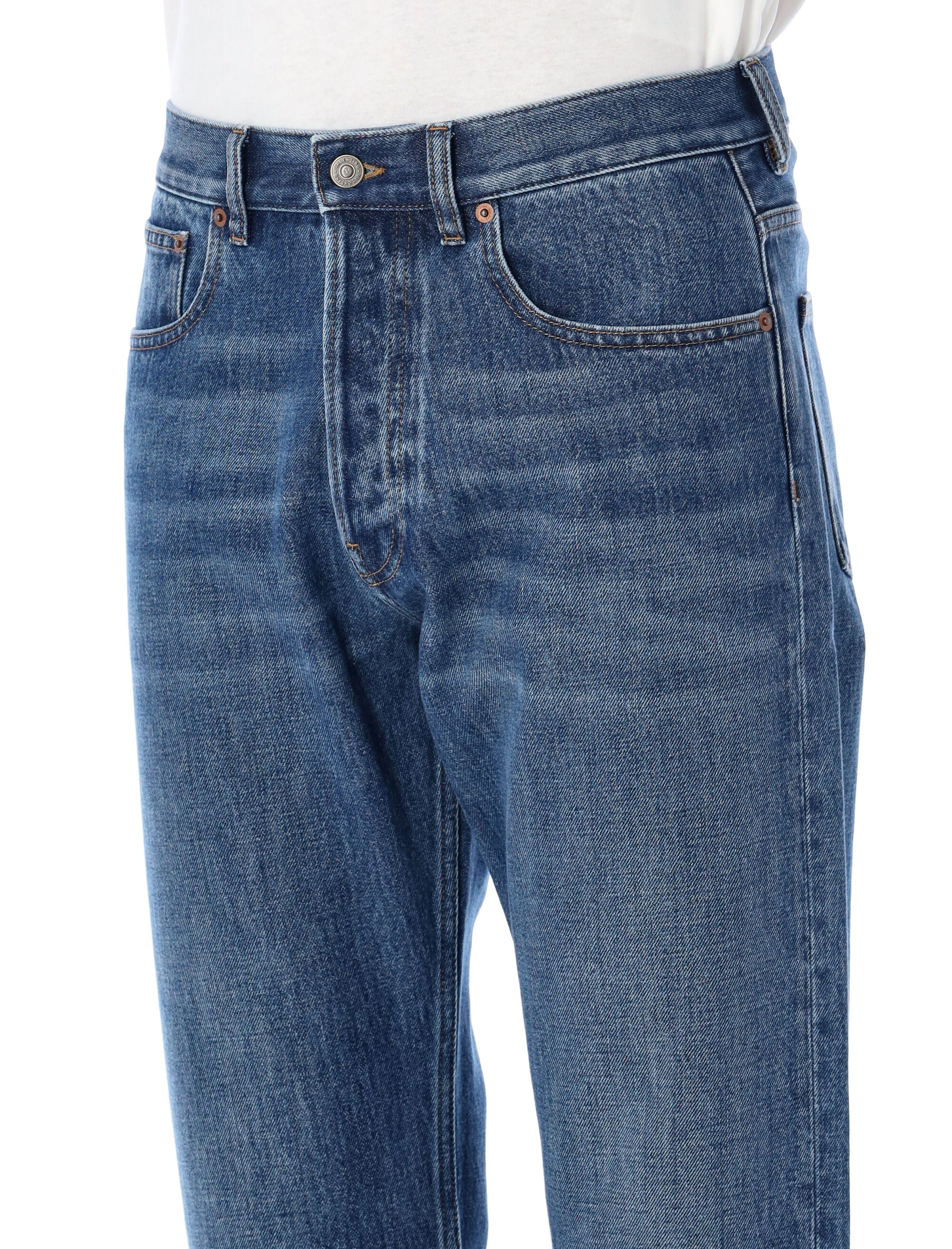 Valentino Garavani regular jeans Medium Blue Denim Cotton