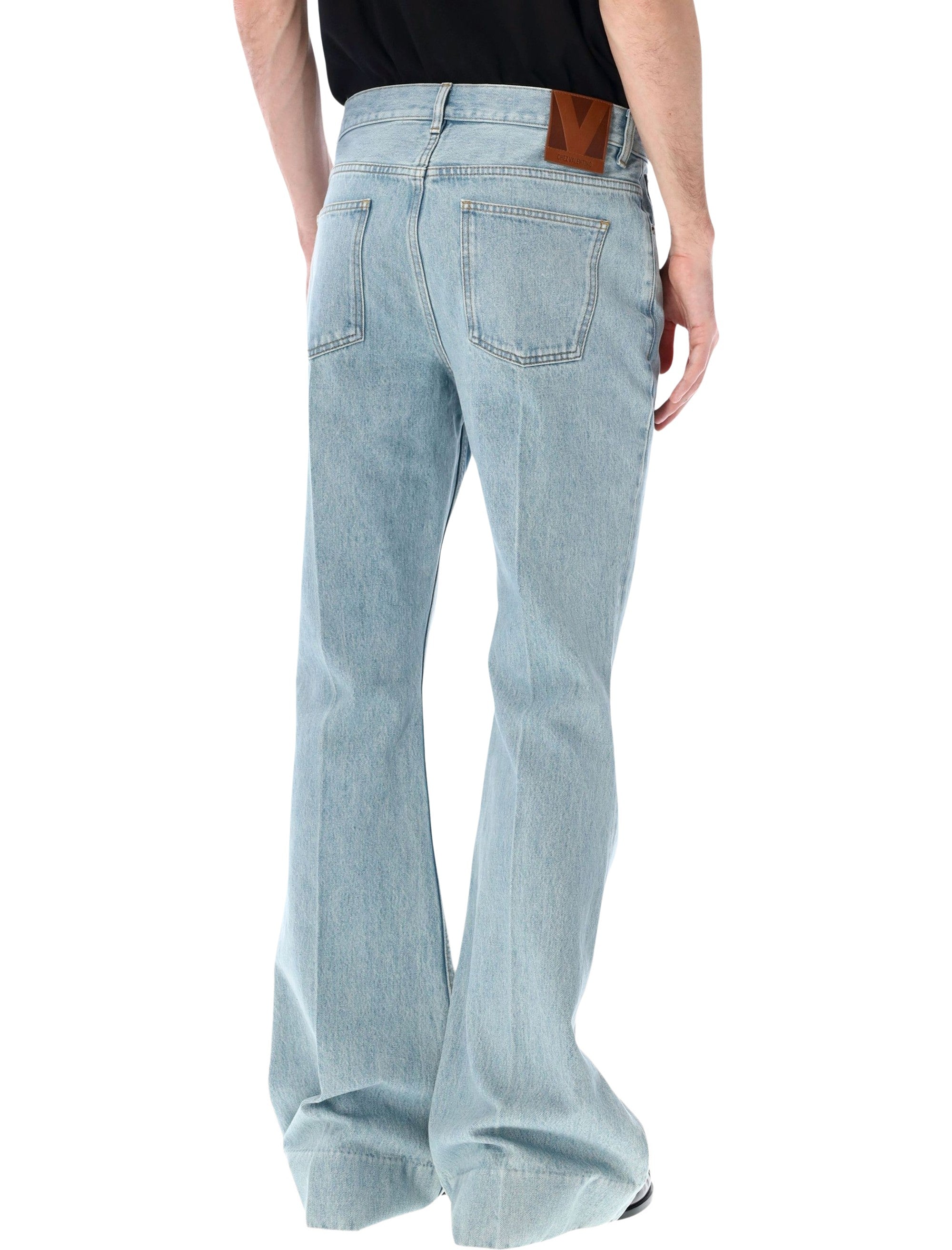 Valentino Garavani flared jeans Light Blue Denim Cotton