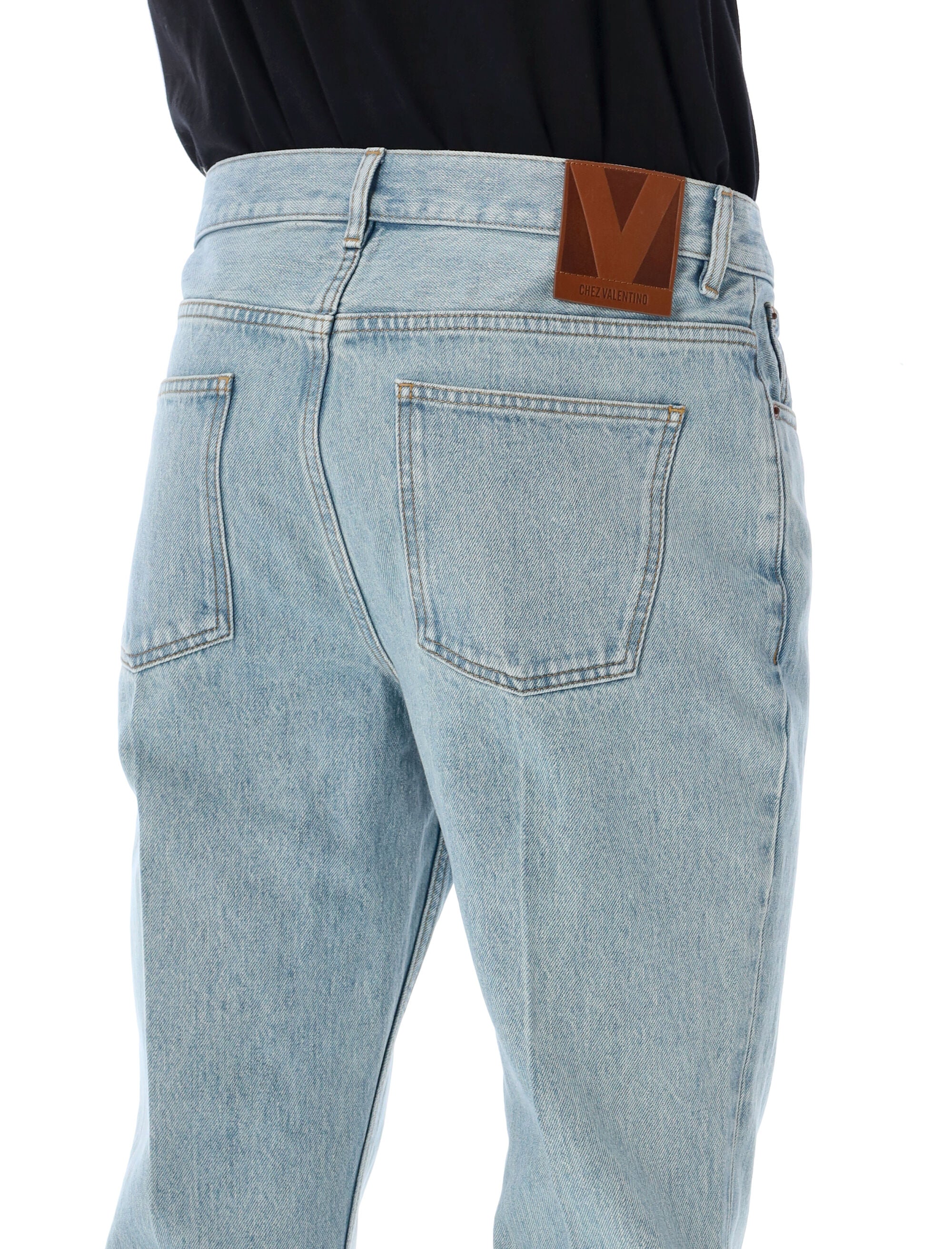 Valentino Garavani flared jeans Light Blue Denim Cotton