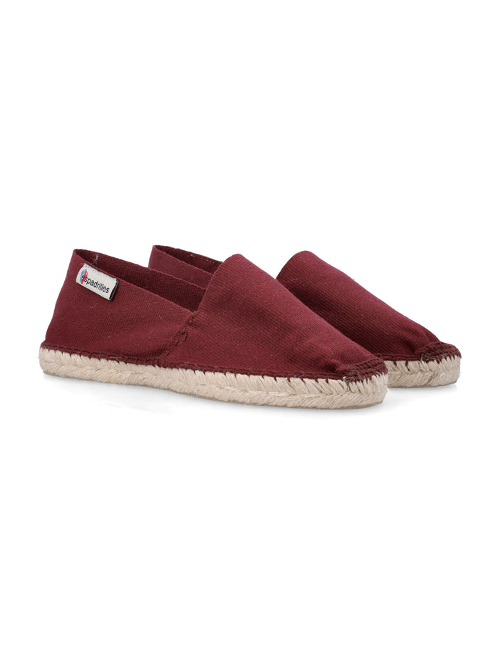 Espadrilles Alpargata Lona Burgundy Upper