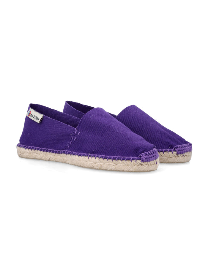 Espadrilles Alpargata Lona Morado Purple Upper