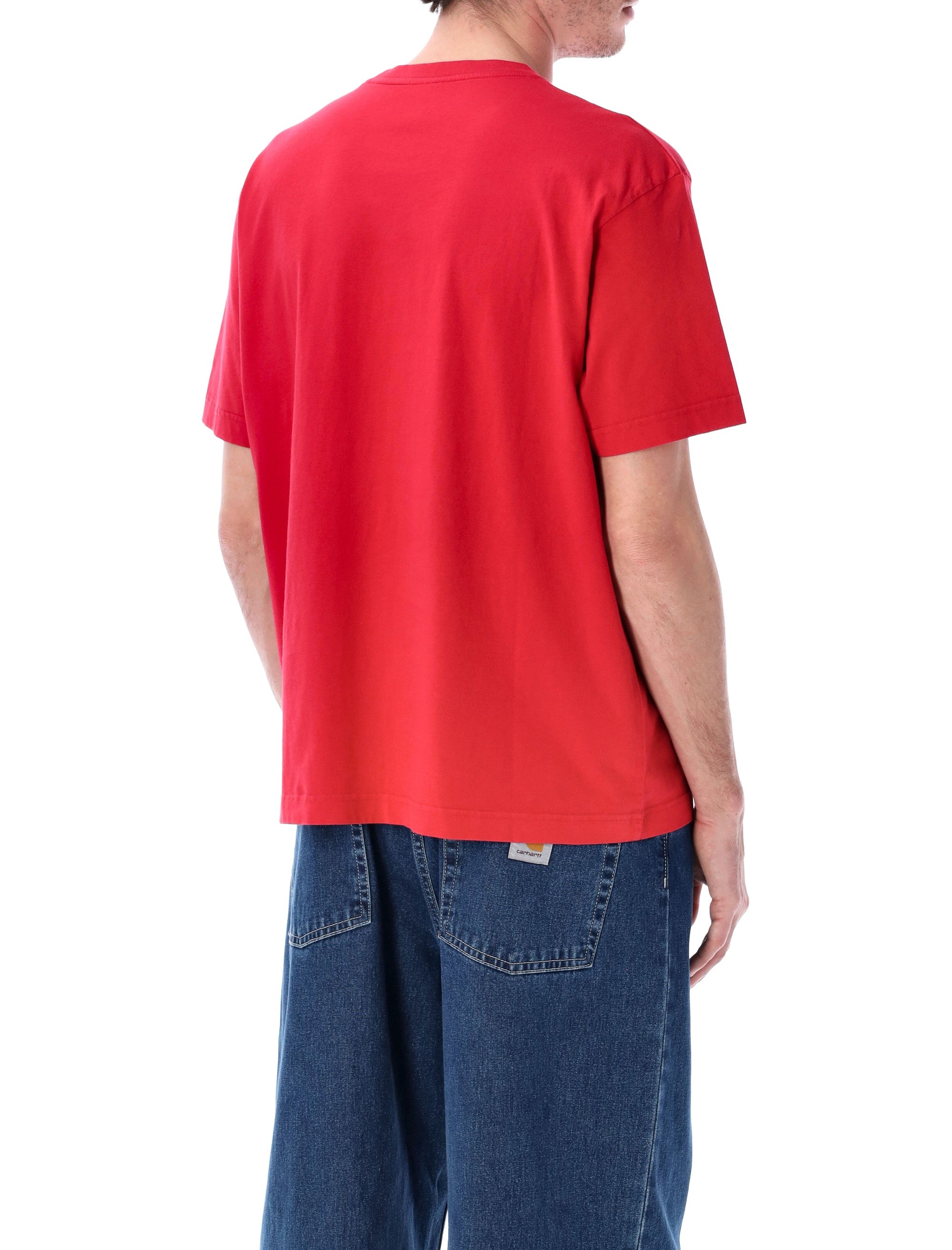 Colorful Standard Oversized Organic T-Shirt Scarlet Red Cotton Tshirt