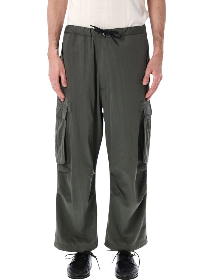 Nine The Morning Lucien Cargo Pants Cactus Wool
