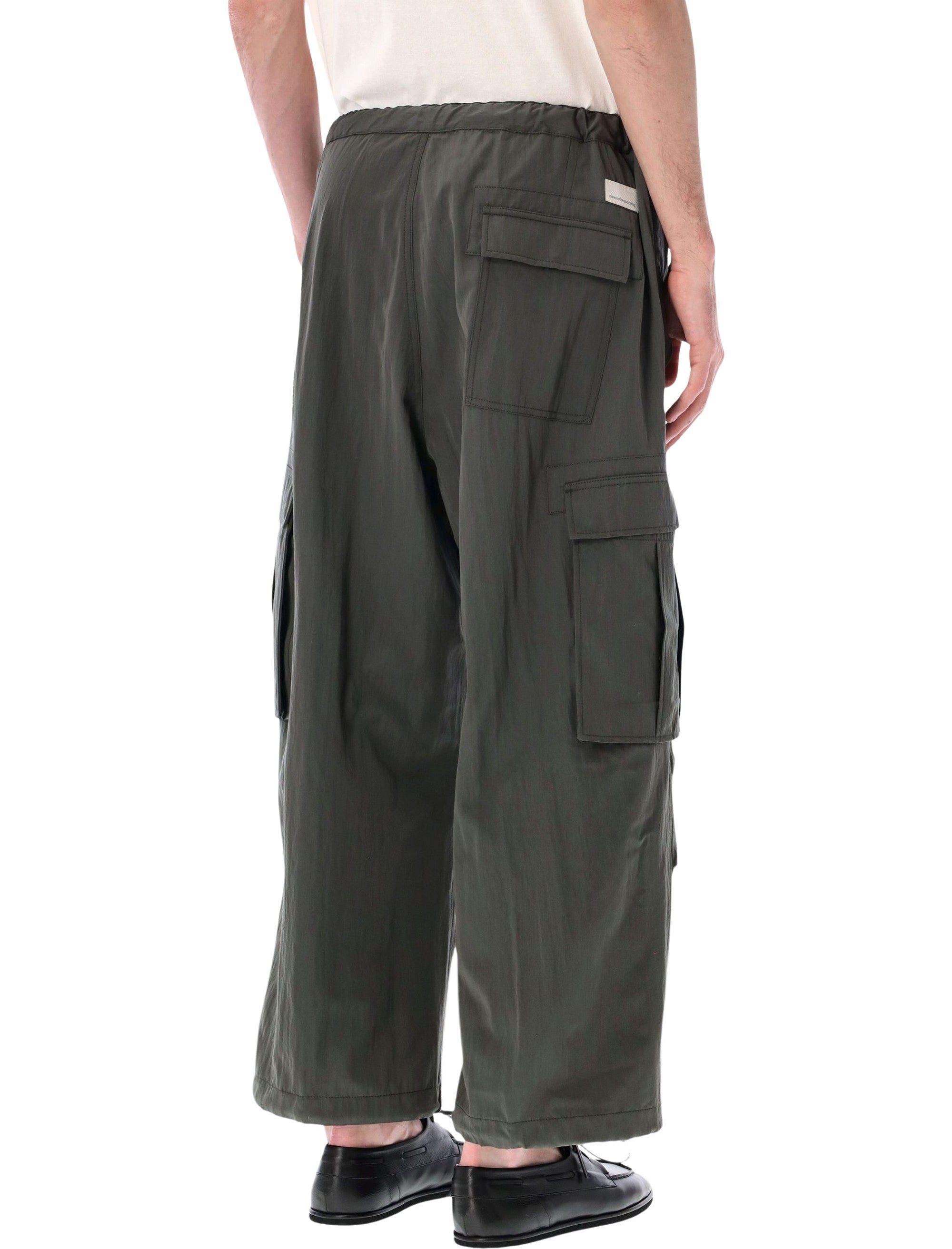 Nine The Morning Lucien Cargo Pants Cactus Wool