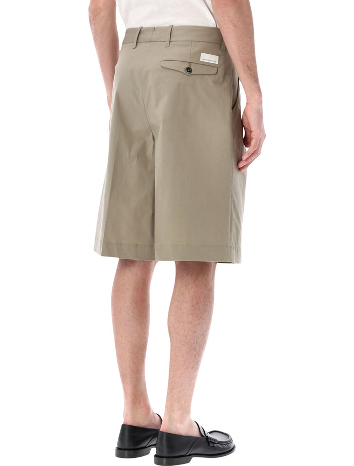 Nine In The Morning Odell tailored bermuda Salvia Cotton Short