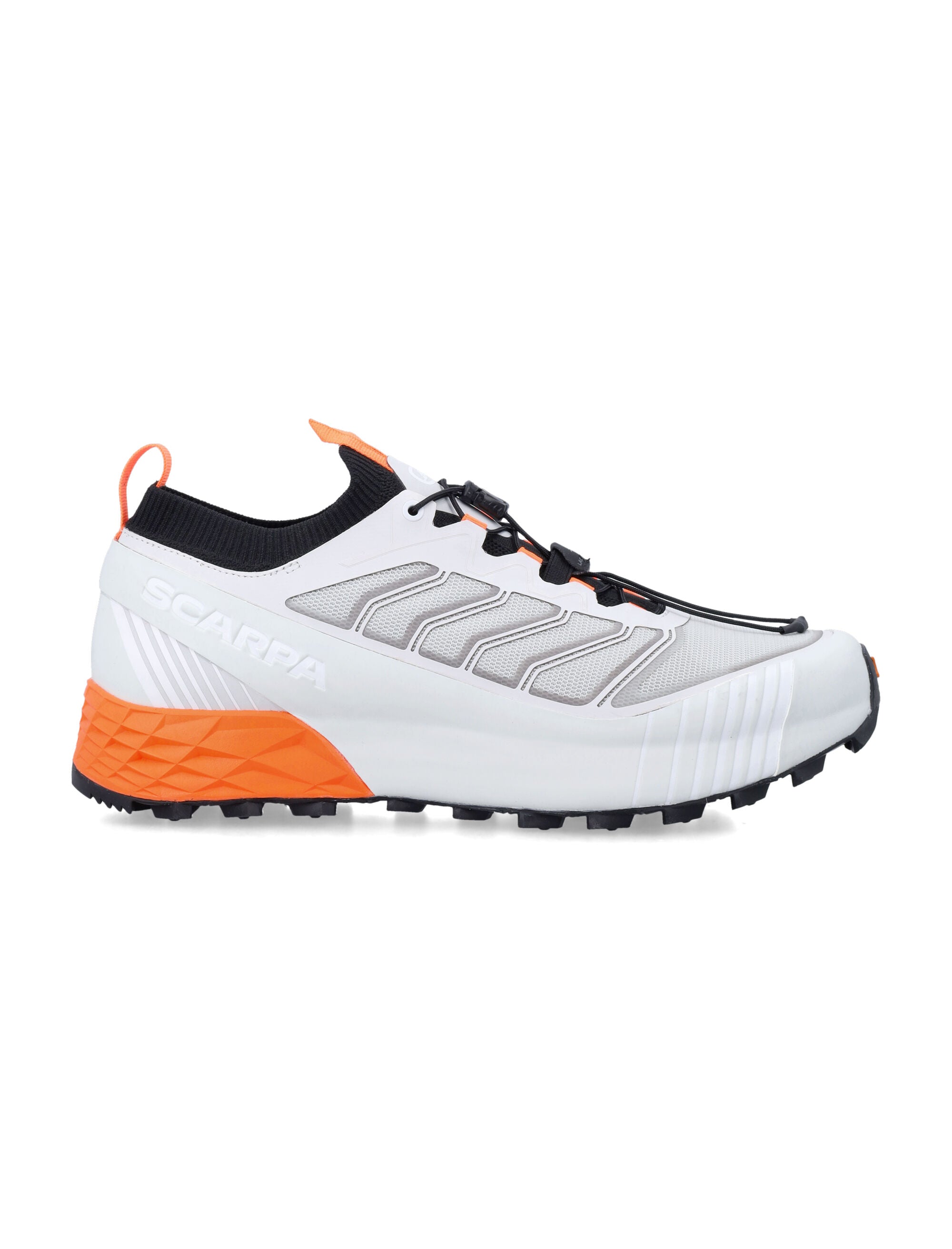 Sccarpa Ribelle Run 2 Trail Running Shoes White Orange Fluo Upper Sneaker