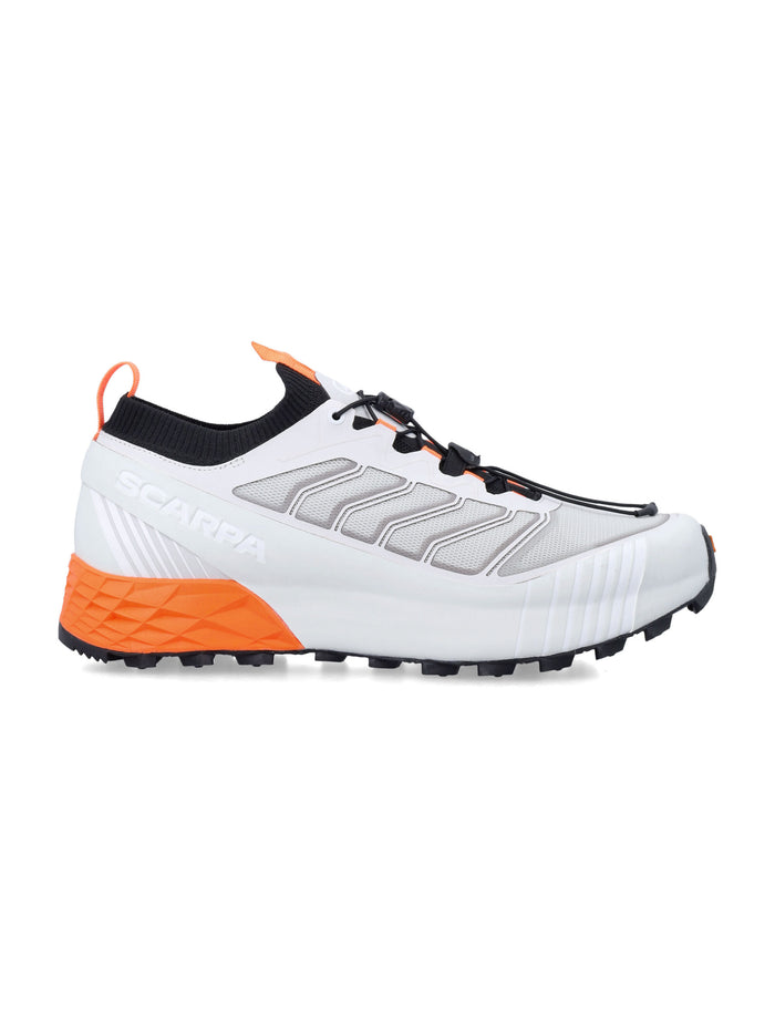 Sccarpa Ribelle Run 2 Trail Running Shoes White Orange Fluo Upper Sneaker