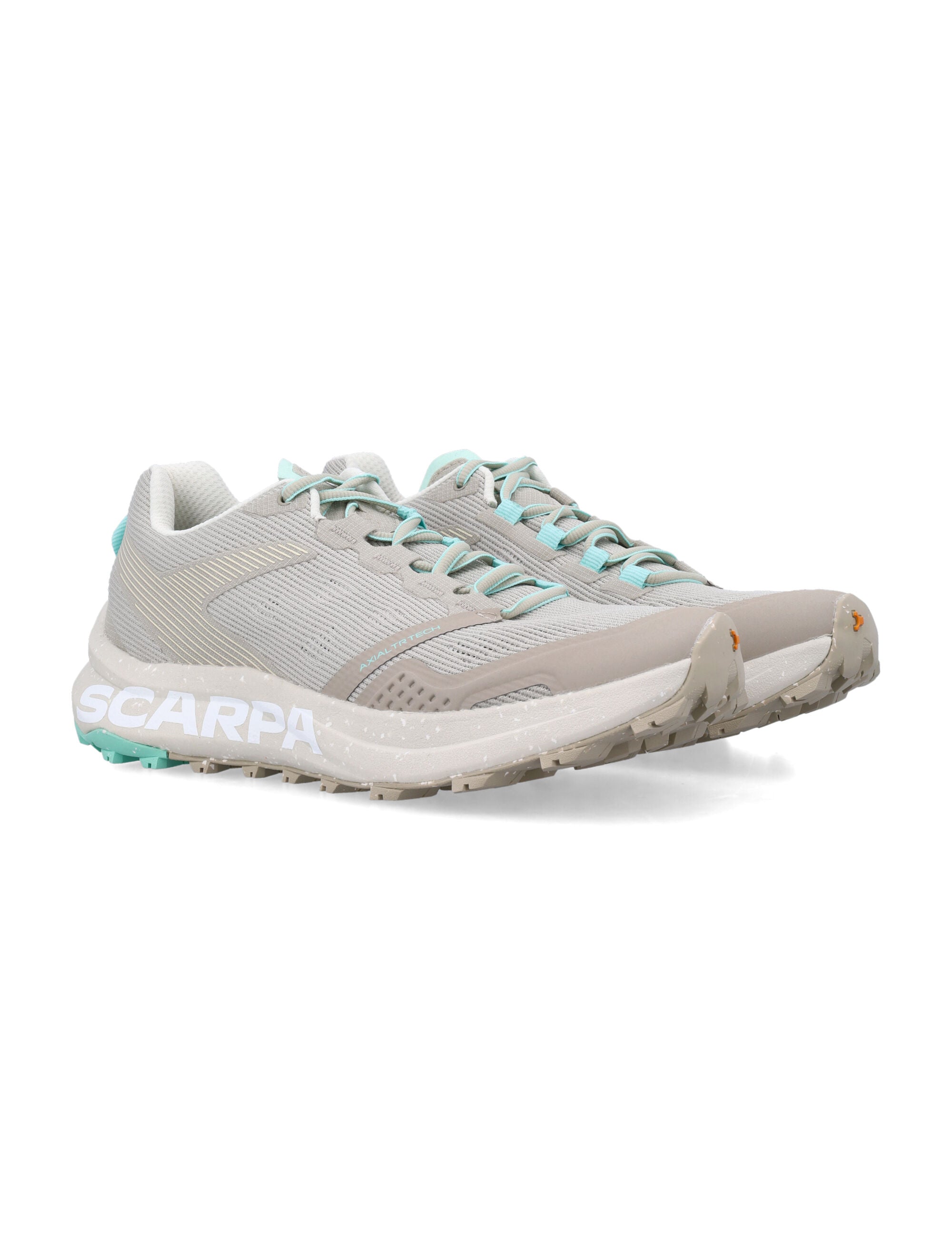 Spin Planet trail running womans shoes Scarpa Sand Ice Green Upper Sneaker