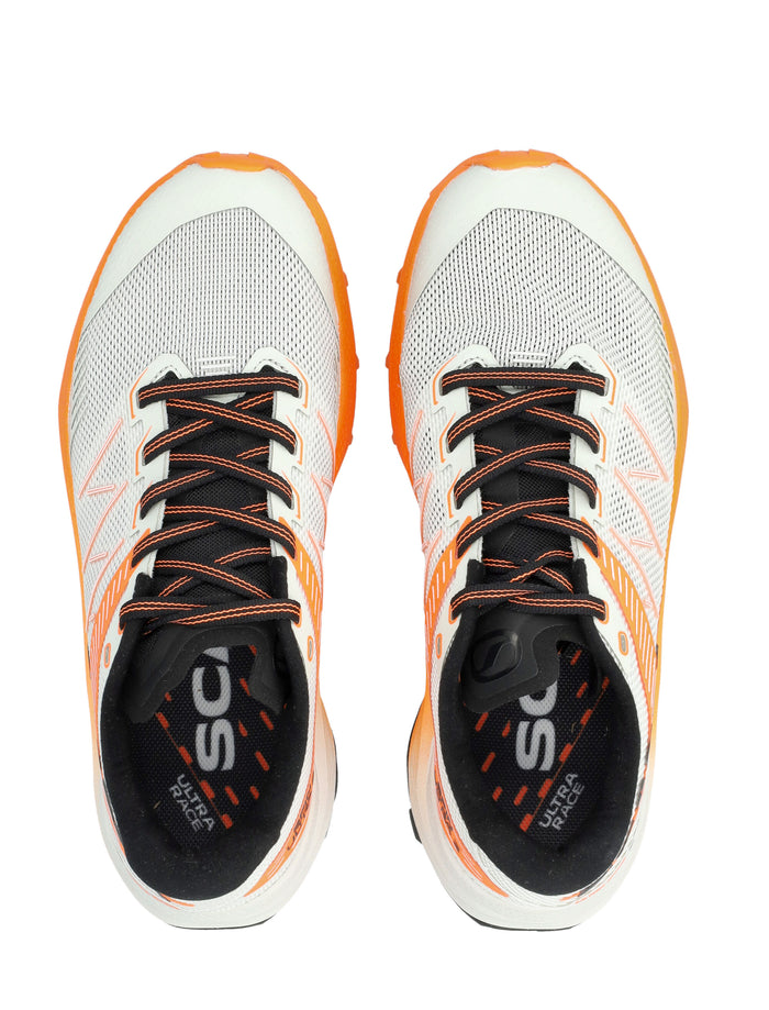 Scarpa Spin Ultra 2 Ultra-Distance Womans Running Shoes Ice Orange Fluo Upper Sneaker